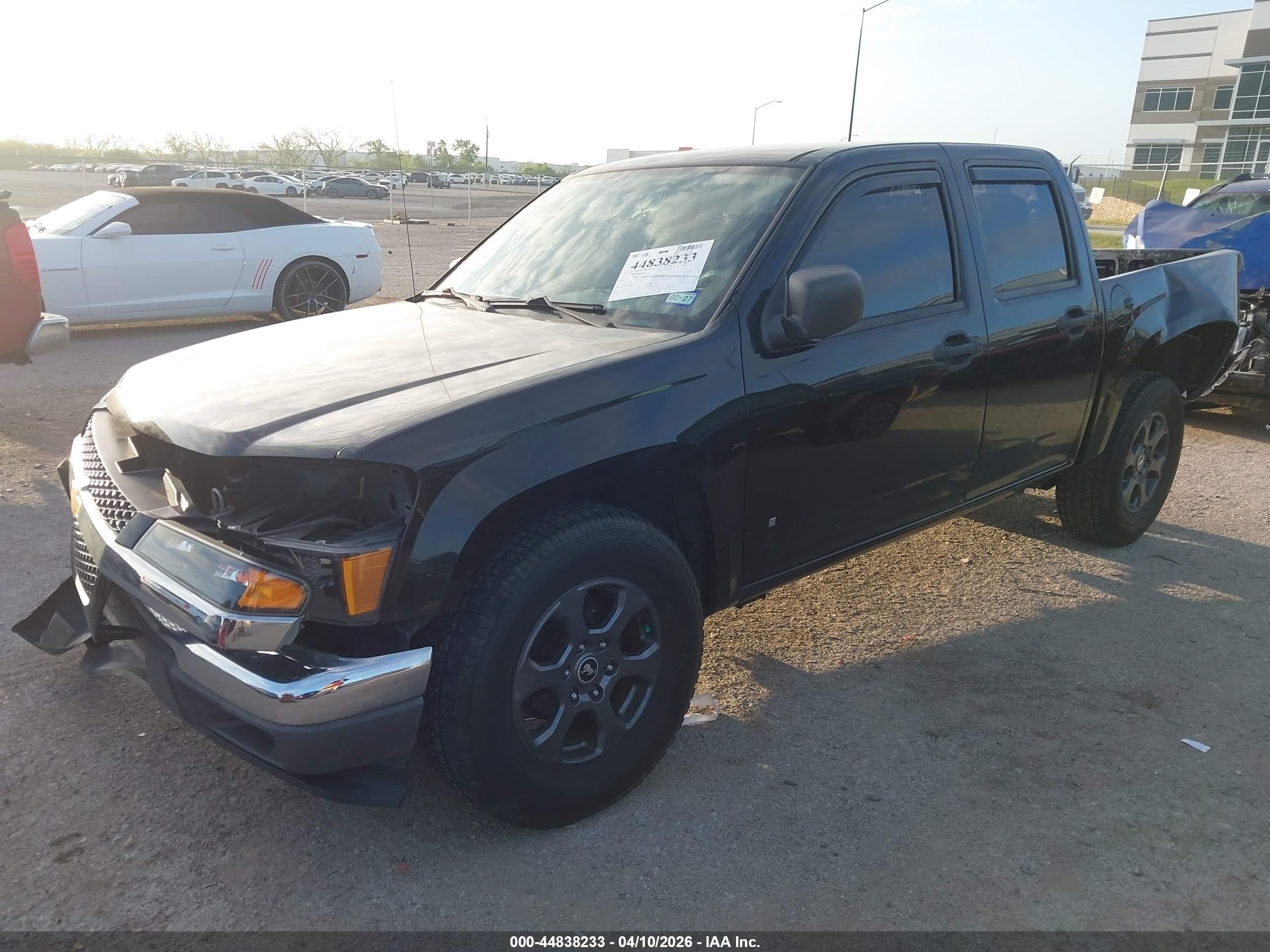 2007 Chevrolet Colorado Lt Black vin: 1GCCS13E278236410