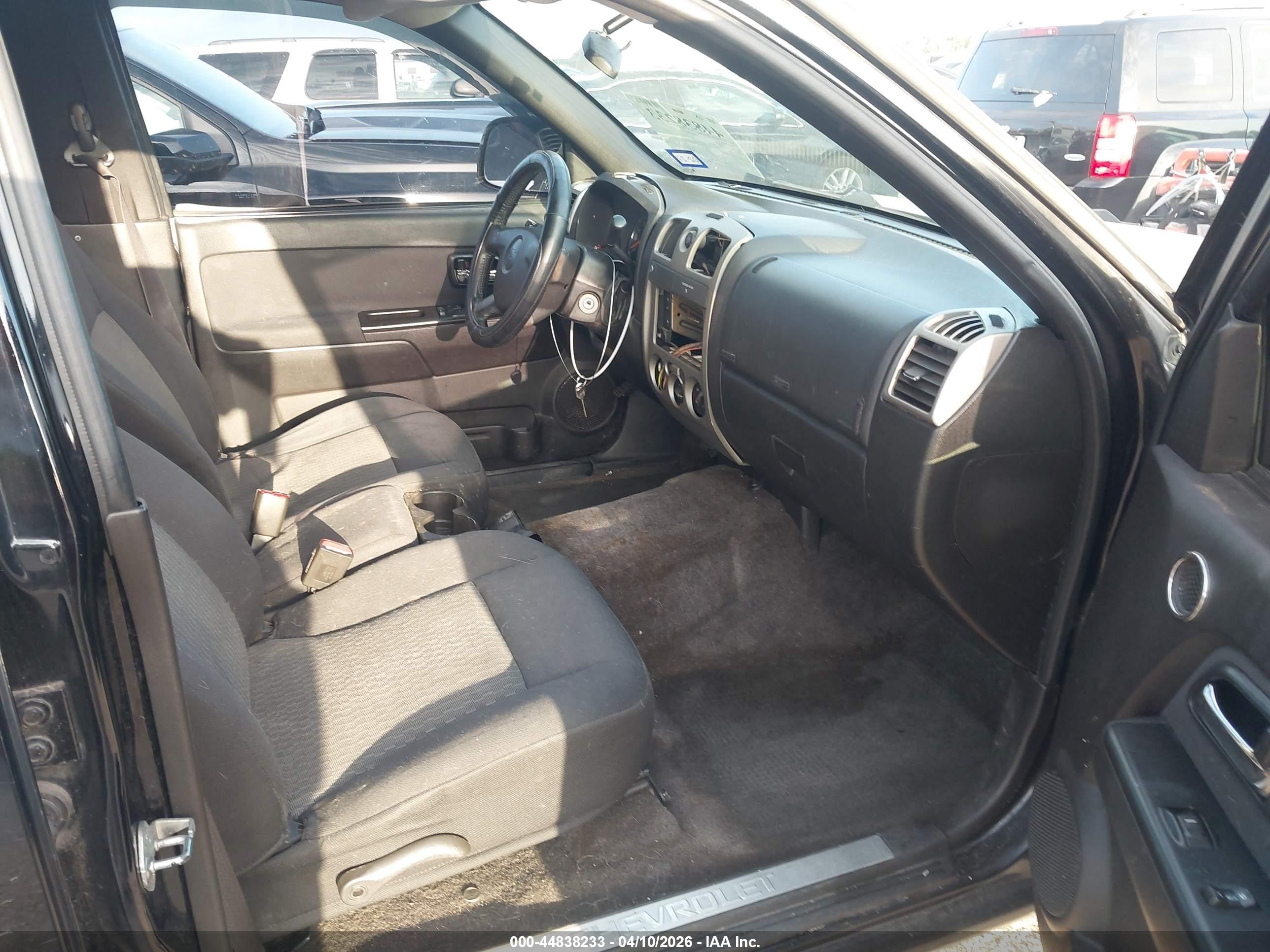 2007 Chevrolet Colorado Lt Black vin: 1GCCS13E278236410