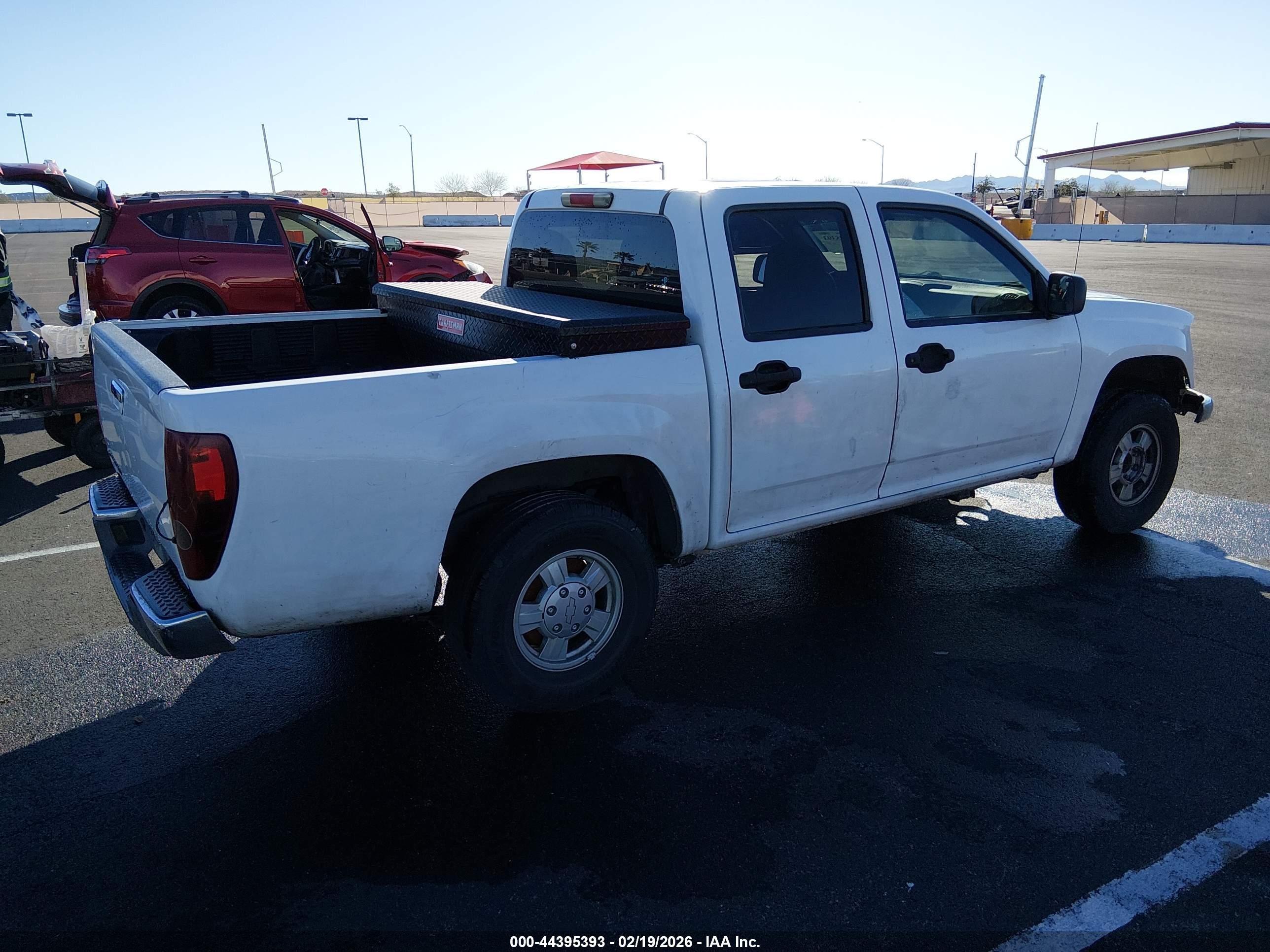 2007 Chevrolet Colorado Lt White vin: 1GCCS13E278252168