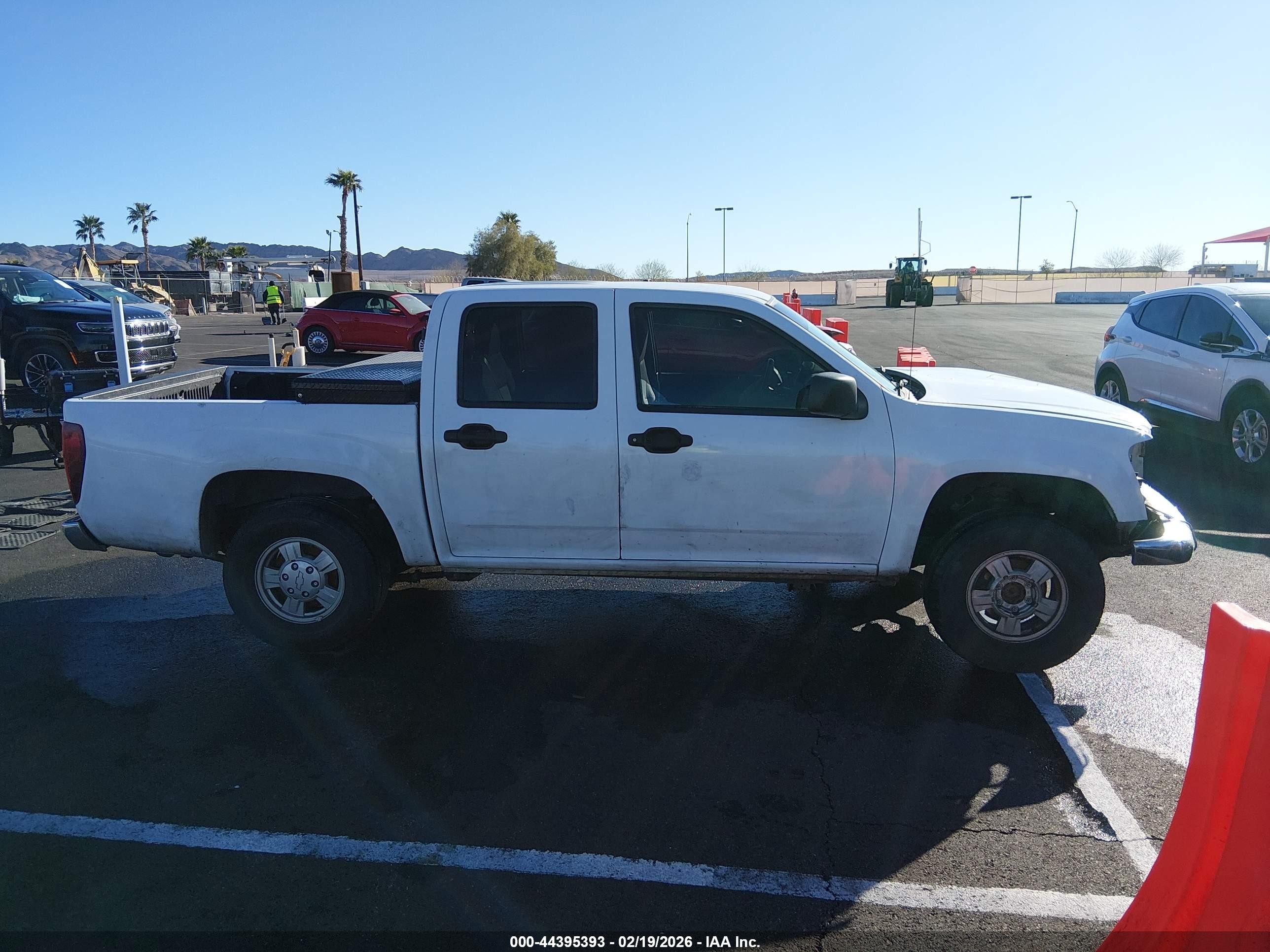 2007 Chevrolet Colorado Lt White vin: 1GCCS13E278252168
