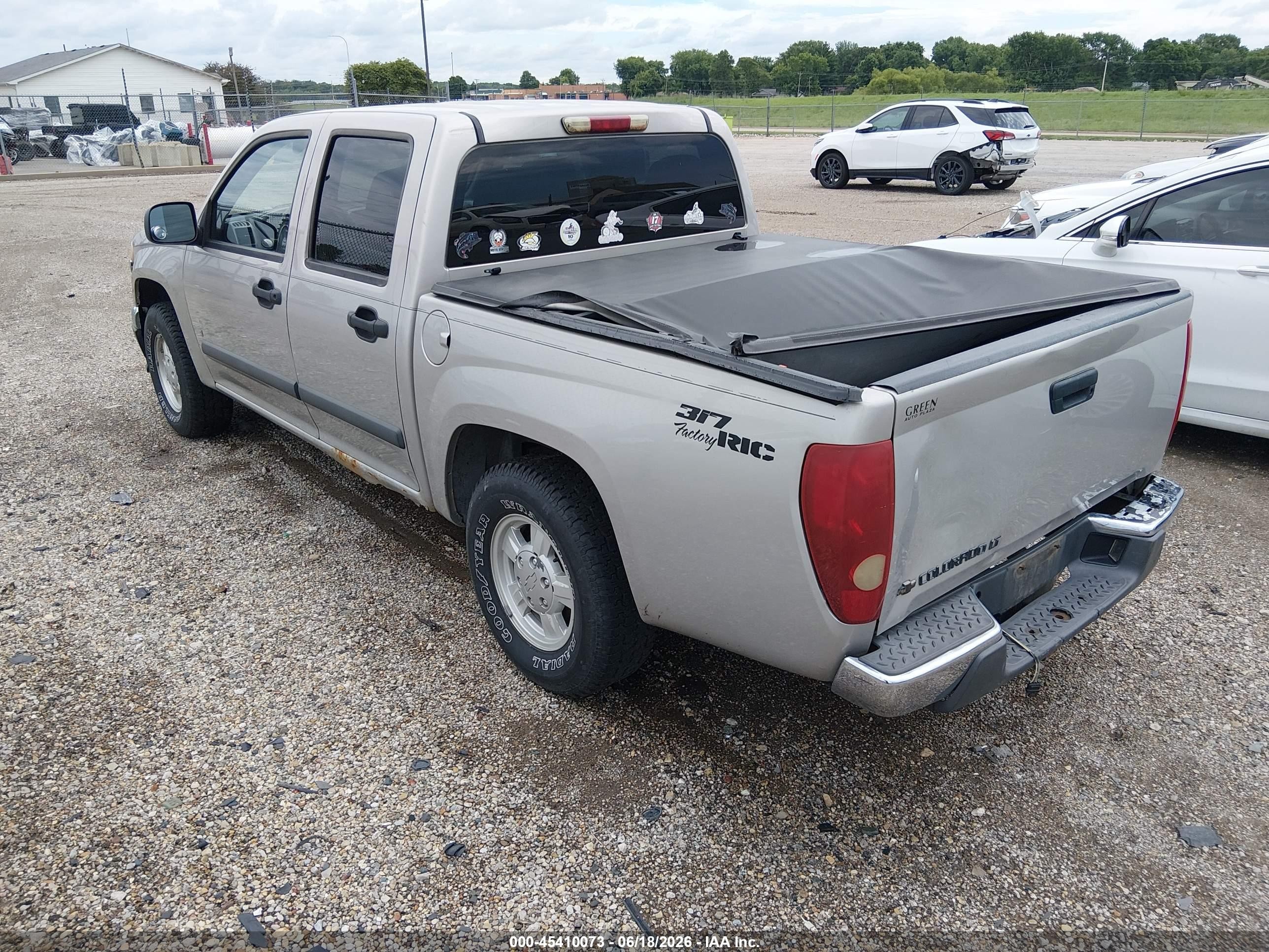 2007 Chevrolet Colorado Lt Silver vin: 1GCCS13E378186889