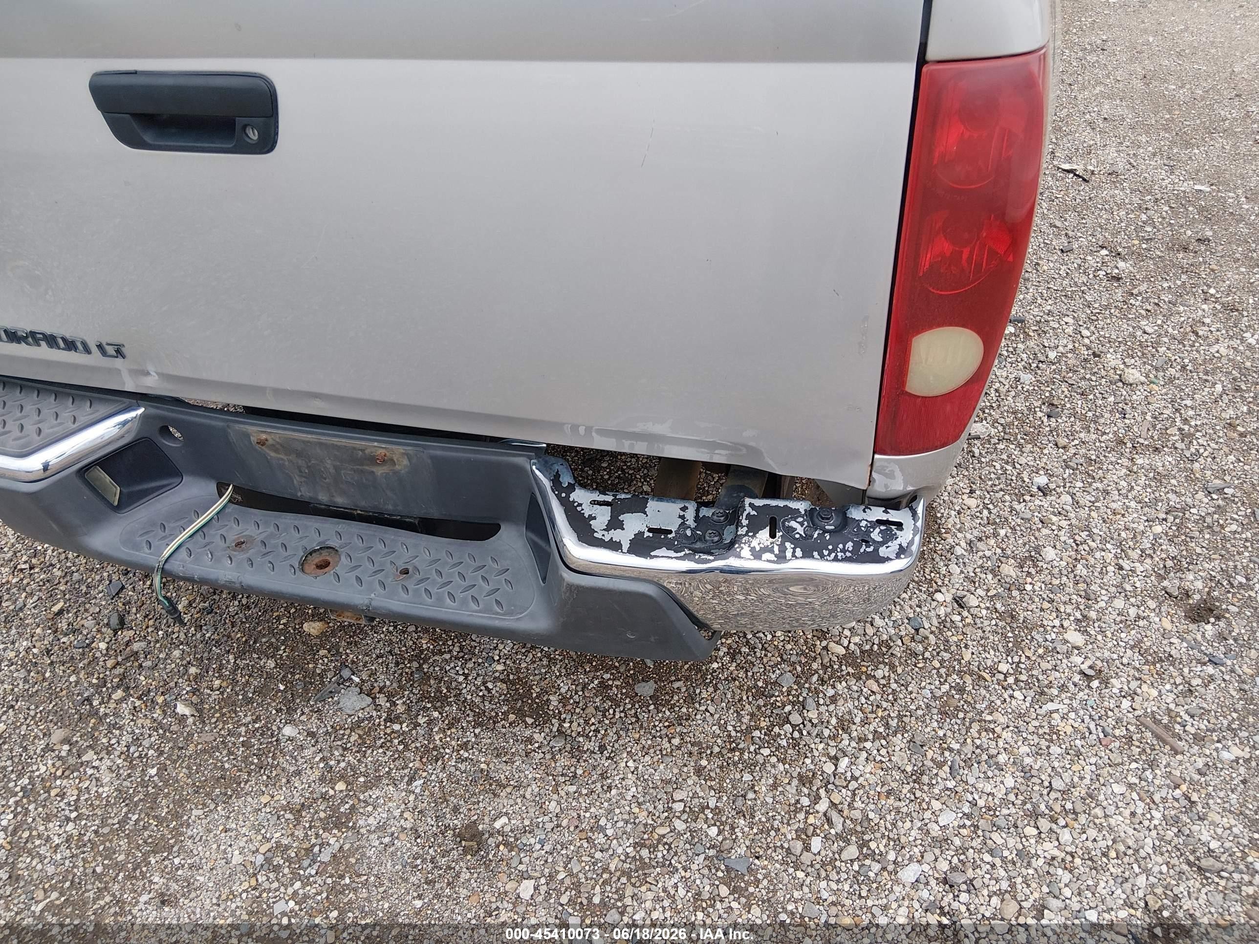 2007 Chevrolet Colorado Lt Silver vin: 1GCCS13E378186889
