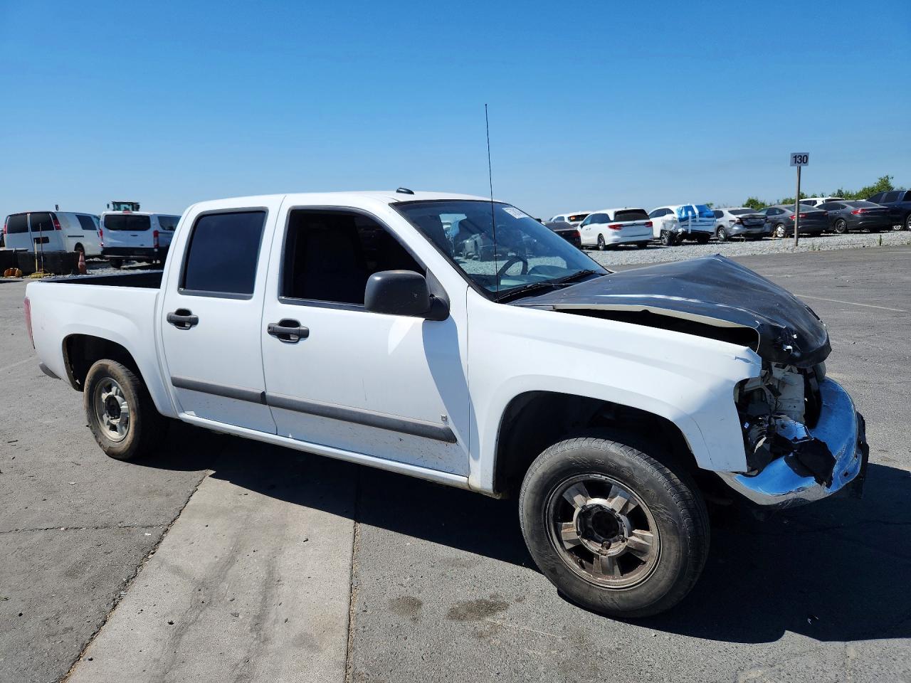 2008 Chevrolet Colorado White vin: 1GCCS13E388117573