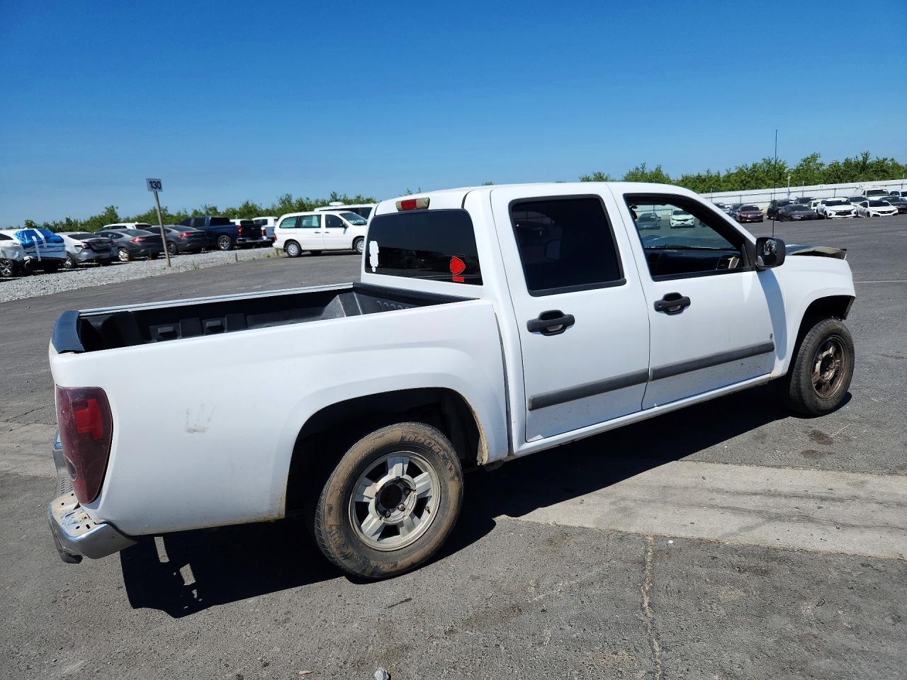 2008 Chevrolet Colorado White vin: 1GCCS13E388117573