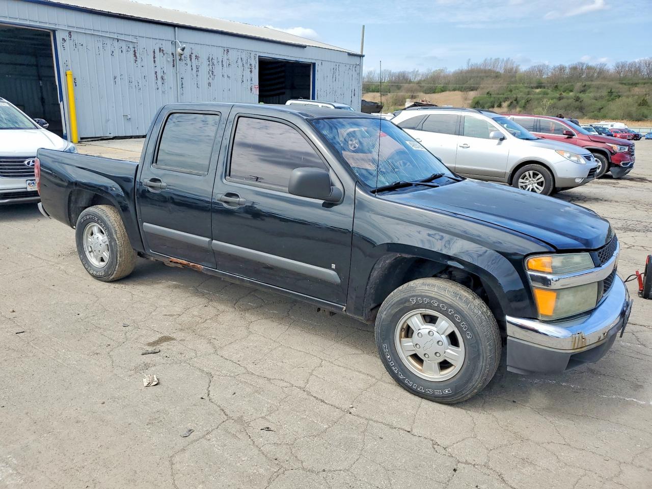 2007 Chevrolet Colorado Black vin: 1GCCS13E478106337