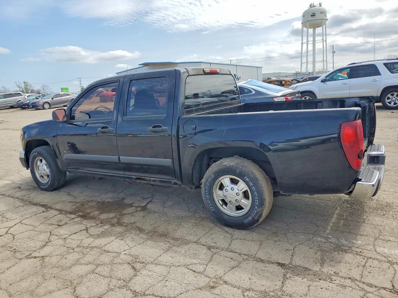 2007 Chevrolet Colorado Black vin: 1GCCS13E478106337