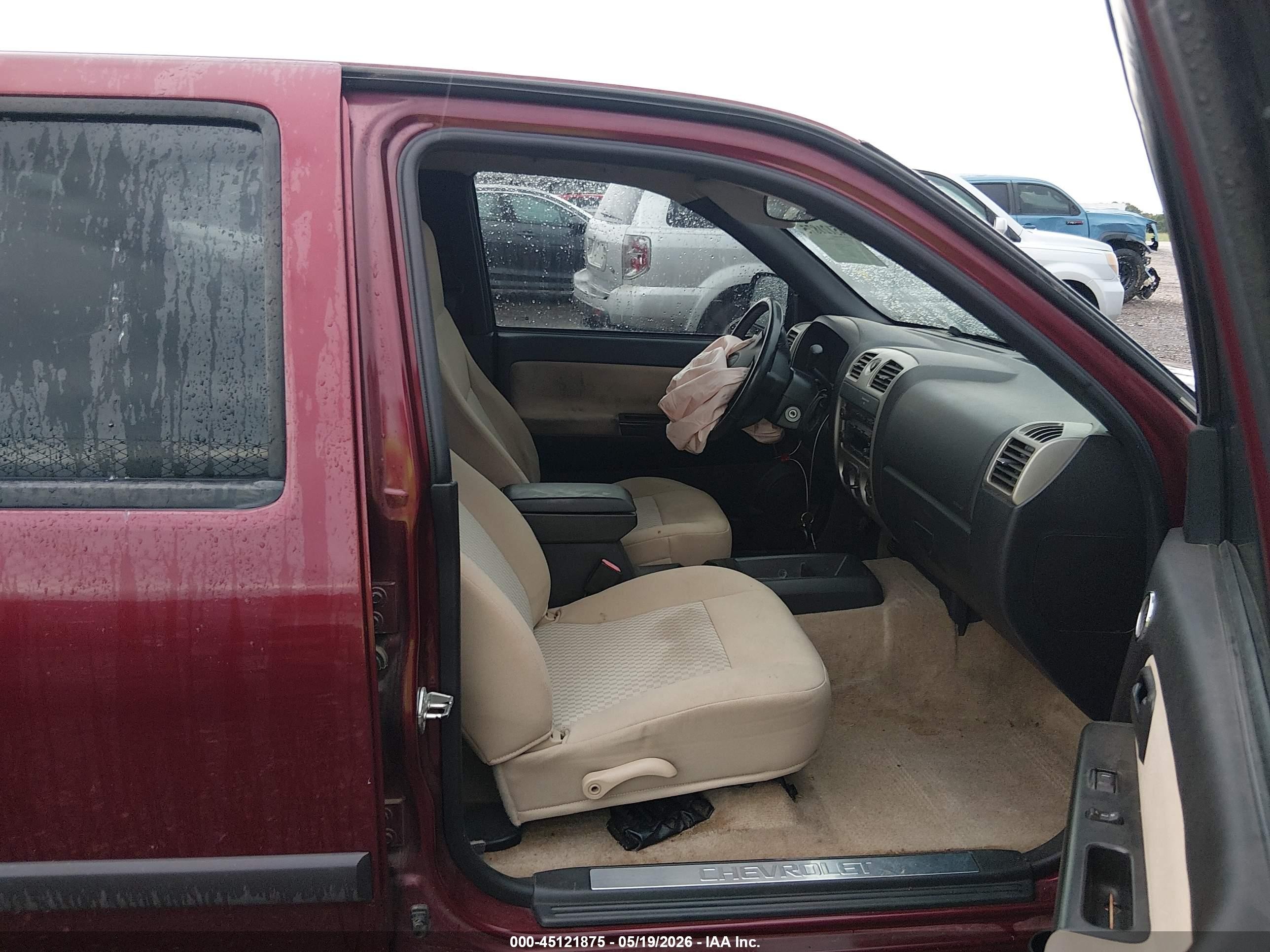 2007 Chevrolet Colorado Lt Red vin: 1GCCS13E478173780