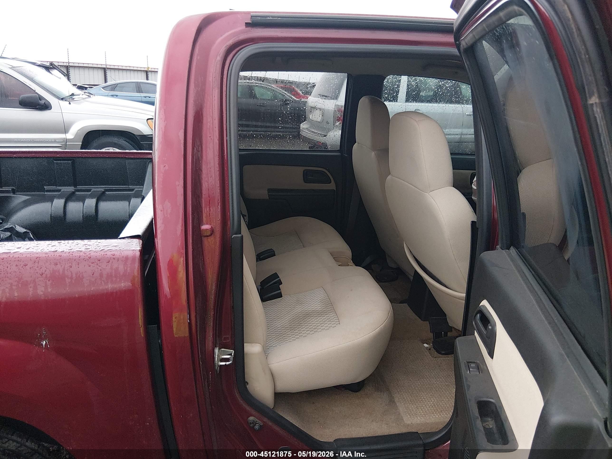 2007 Chevrolet Colorado Lt Red vin: 1GCCS13E478173780