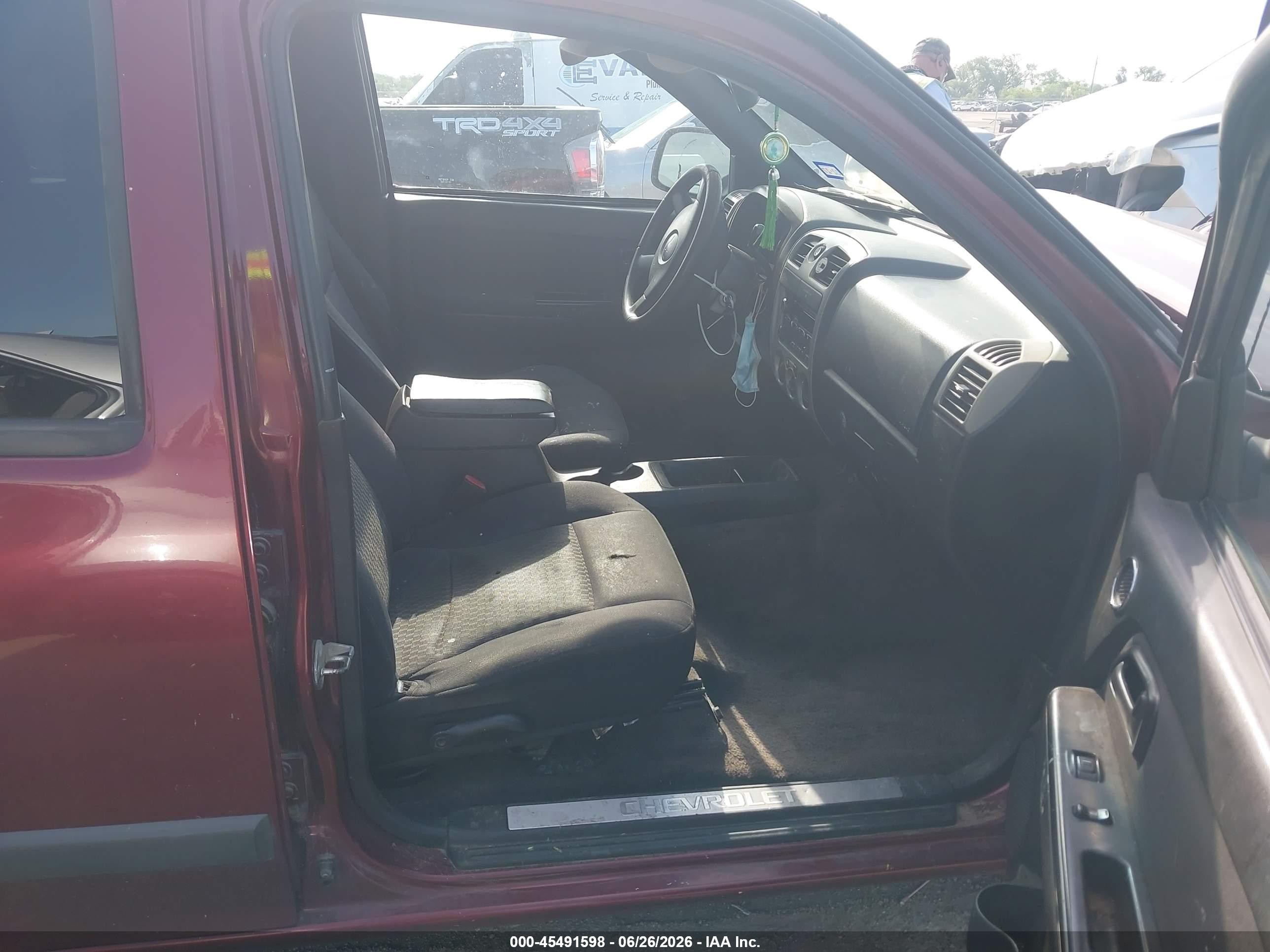 2007 Chevrolet Colorado Lt Maroon vin: 1GCCS13E478220550