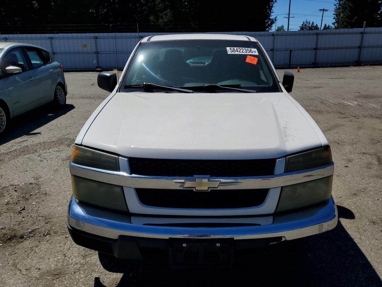 2007 Chevrolet Colorado White vin: 1GCCS13E478230060