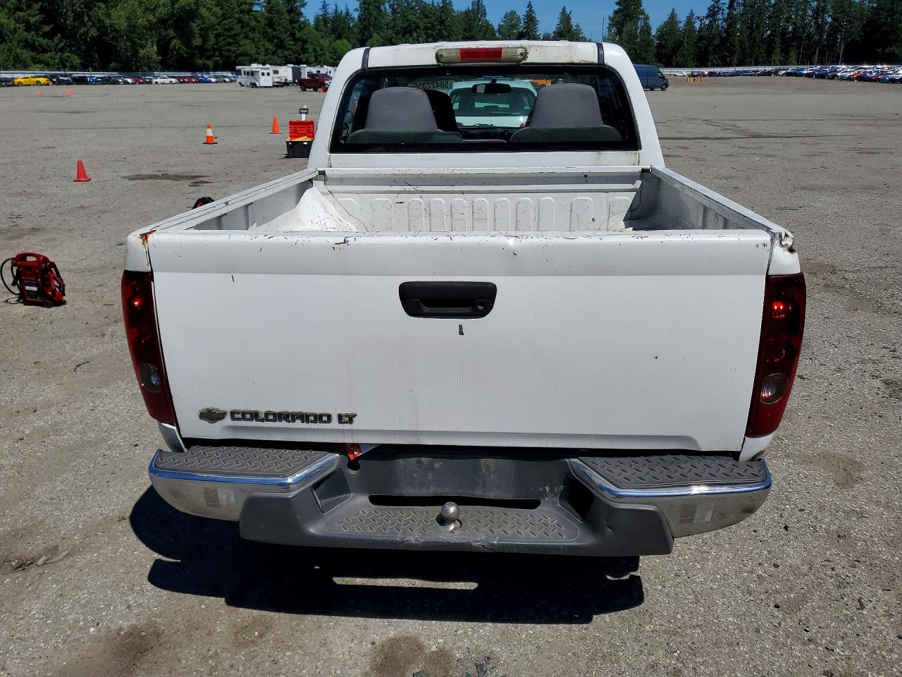 2007 Chevrolet Colorado White vin: 1GCCS13E478230060