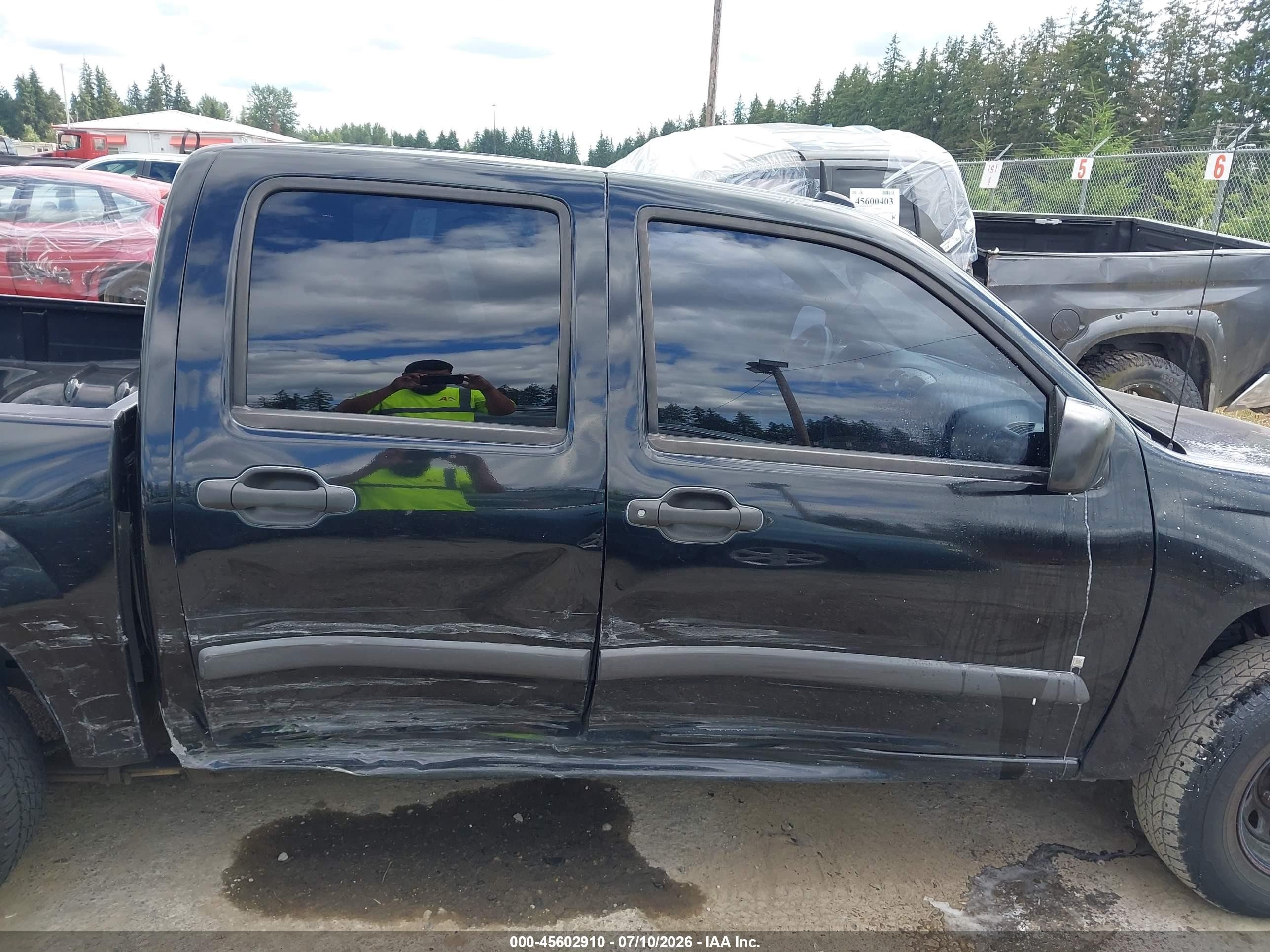 2008 Chevrolet Colorado Lt Black vin: 1GCCS13E588170775