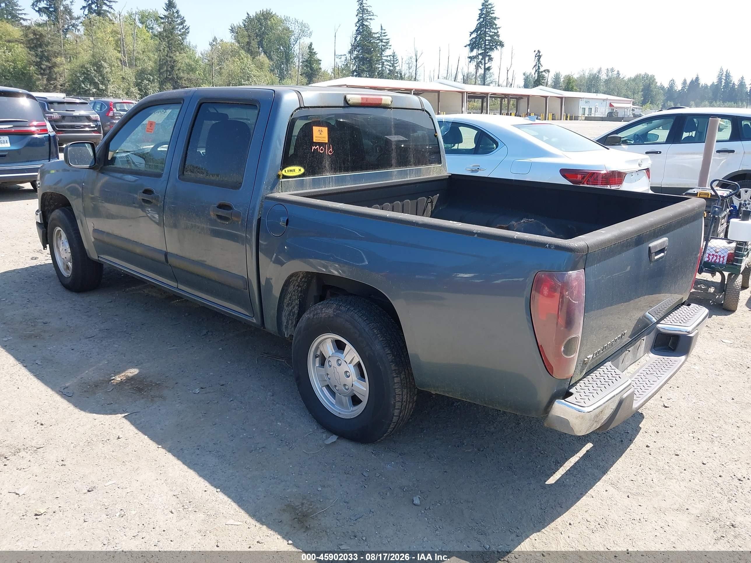 2007 Chevrolet Colorado Lt Blue vin: 1GCCS13E678115363