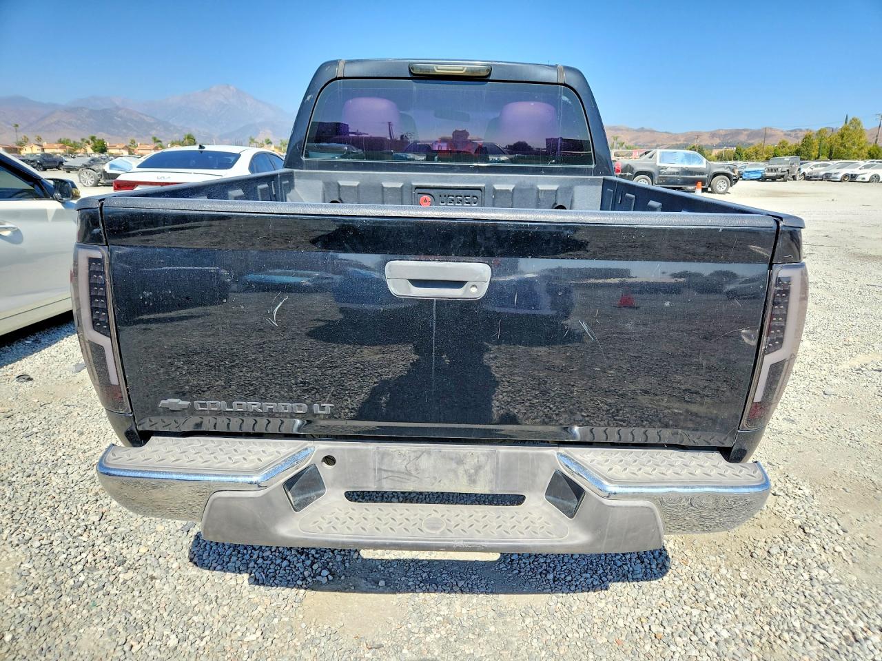 2007 Chevrolet Colorado Black vin: 1GCCS13E678173747
