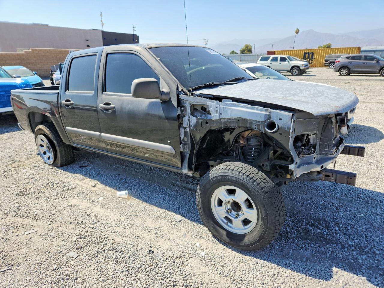 2007 Chevrolet Colorado Black vin: 1GCCS13E678173747