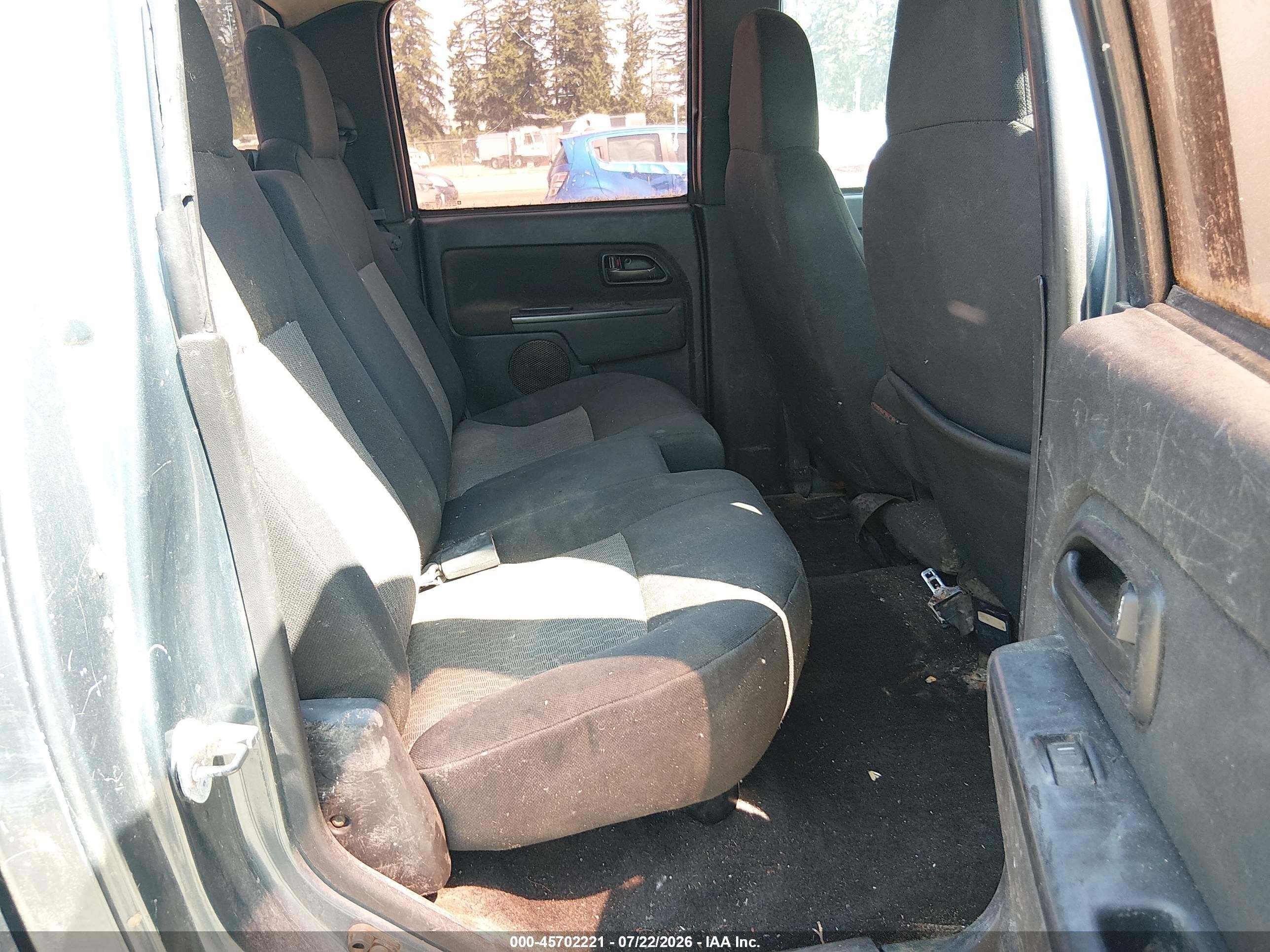 2007 Chevrolet Colorado Lt Gray vin: 1GCCS13E778144662