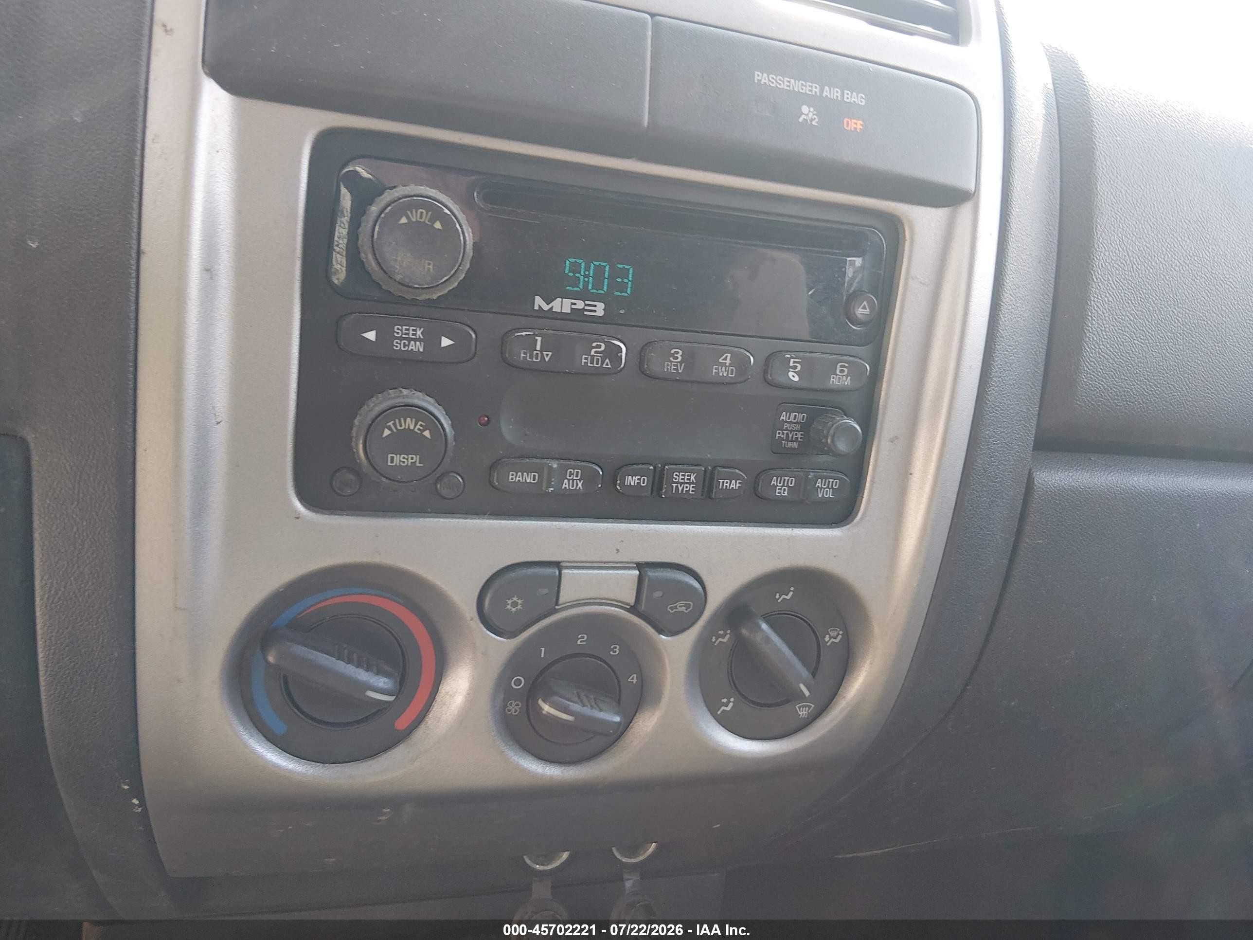 2007 Chevrolet Colorado Lt Gray vin: 1GCCS13E778144662