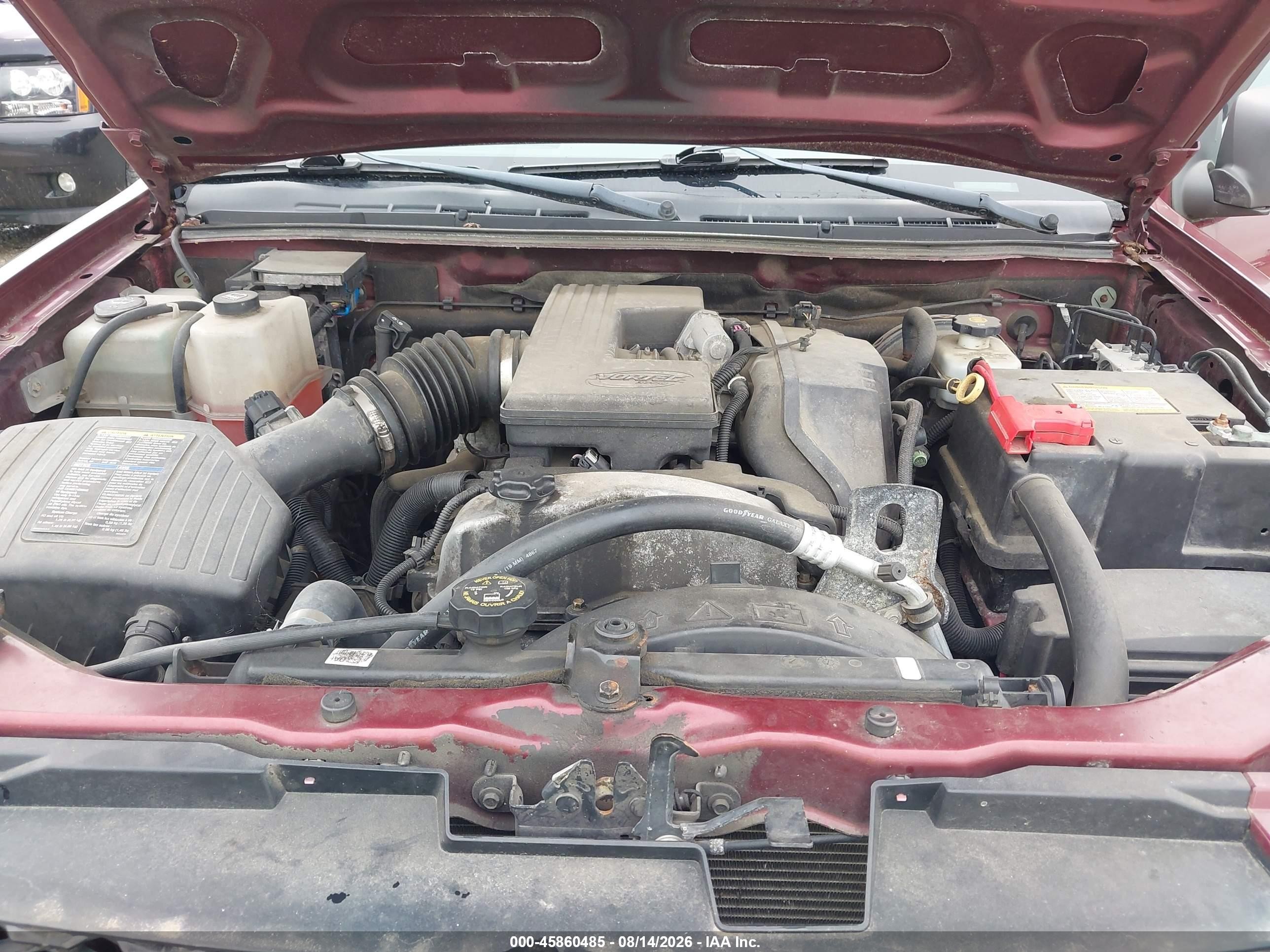 2008 Chevrolet Colorado Lt Красный vin: 1GCCS13E788104728