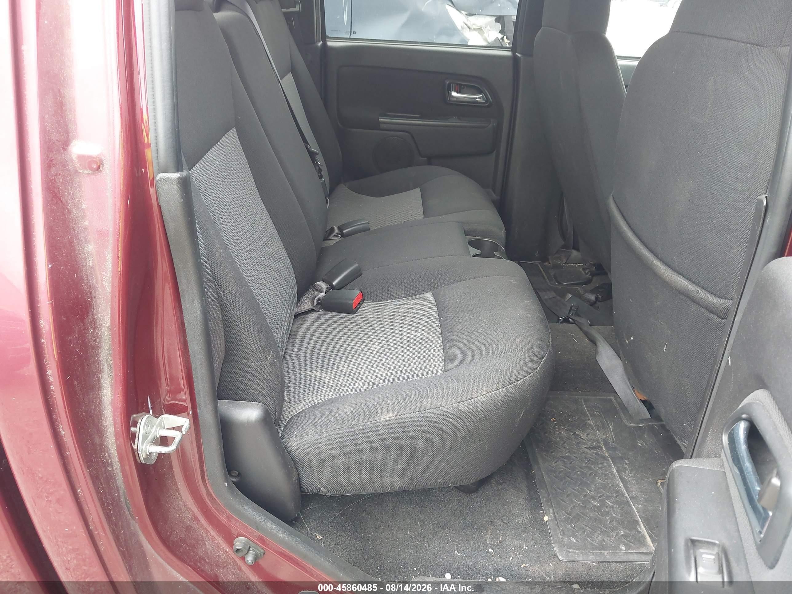 2008 Chevrolet Colorado Lt Красный vin: 1GCCS13E788104728