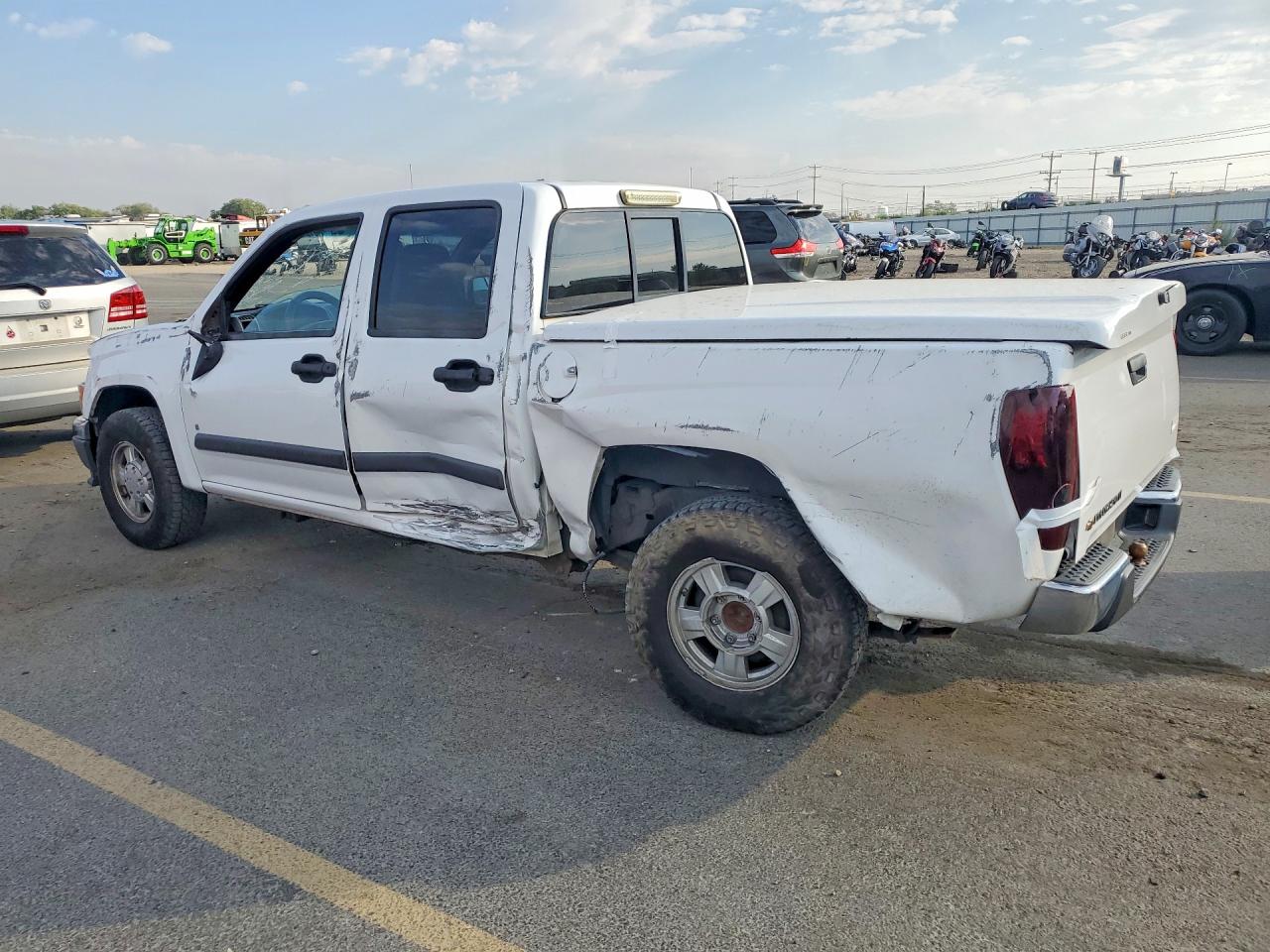 2008 Chevrolet Colorado Белый vin: 1GCCS13E788174004