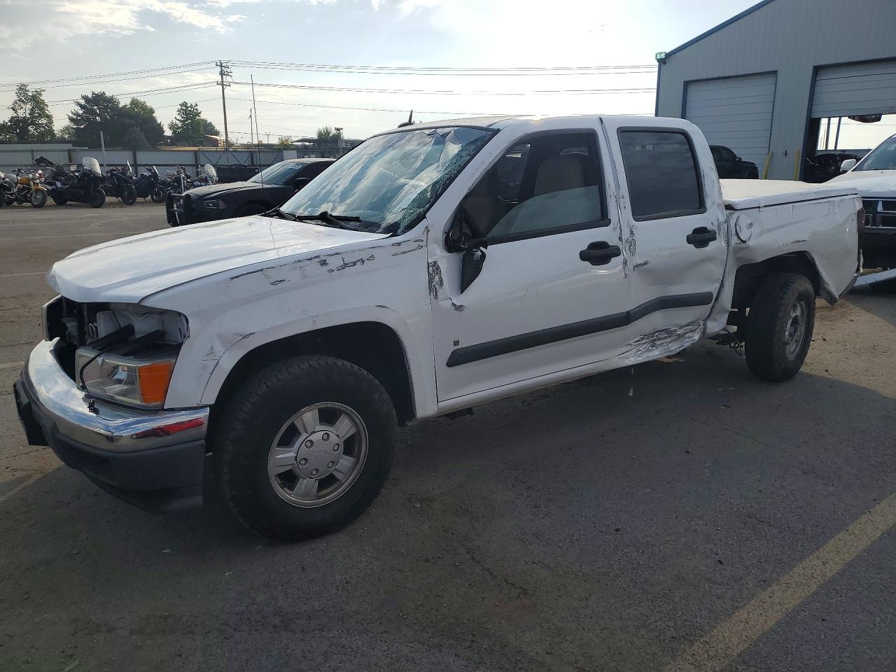 2008 Chevrolet Colorado Белый vin: 1GCCS13E788174004