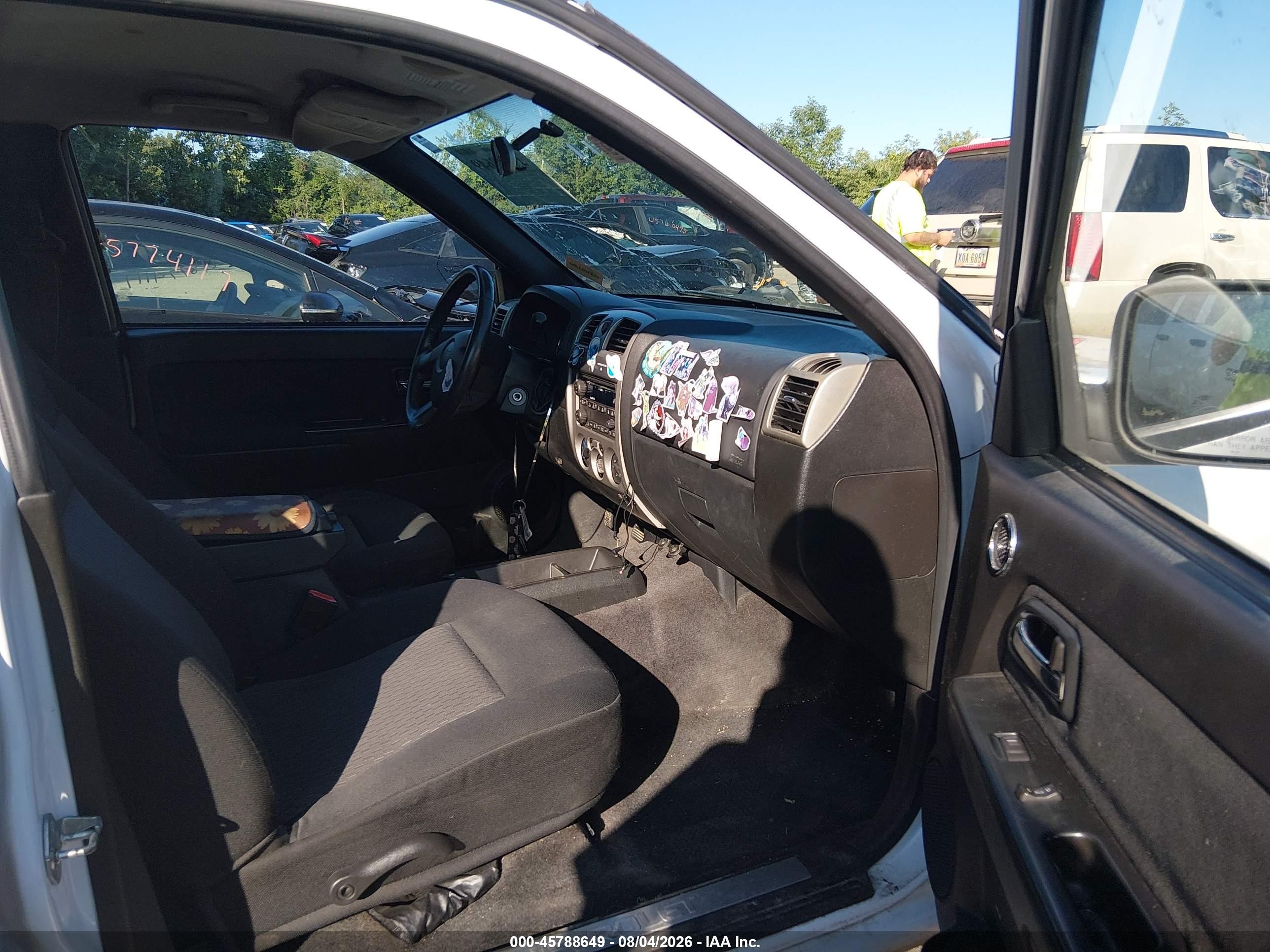 2007 Chevrolet Colorado Lt White vin: 1GCCS13E878249596