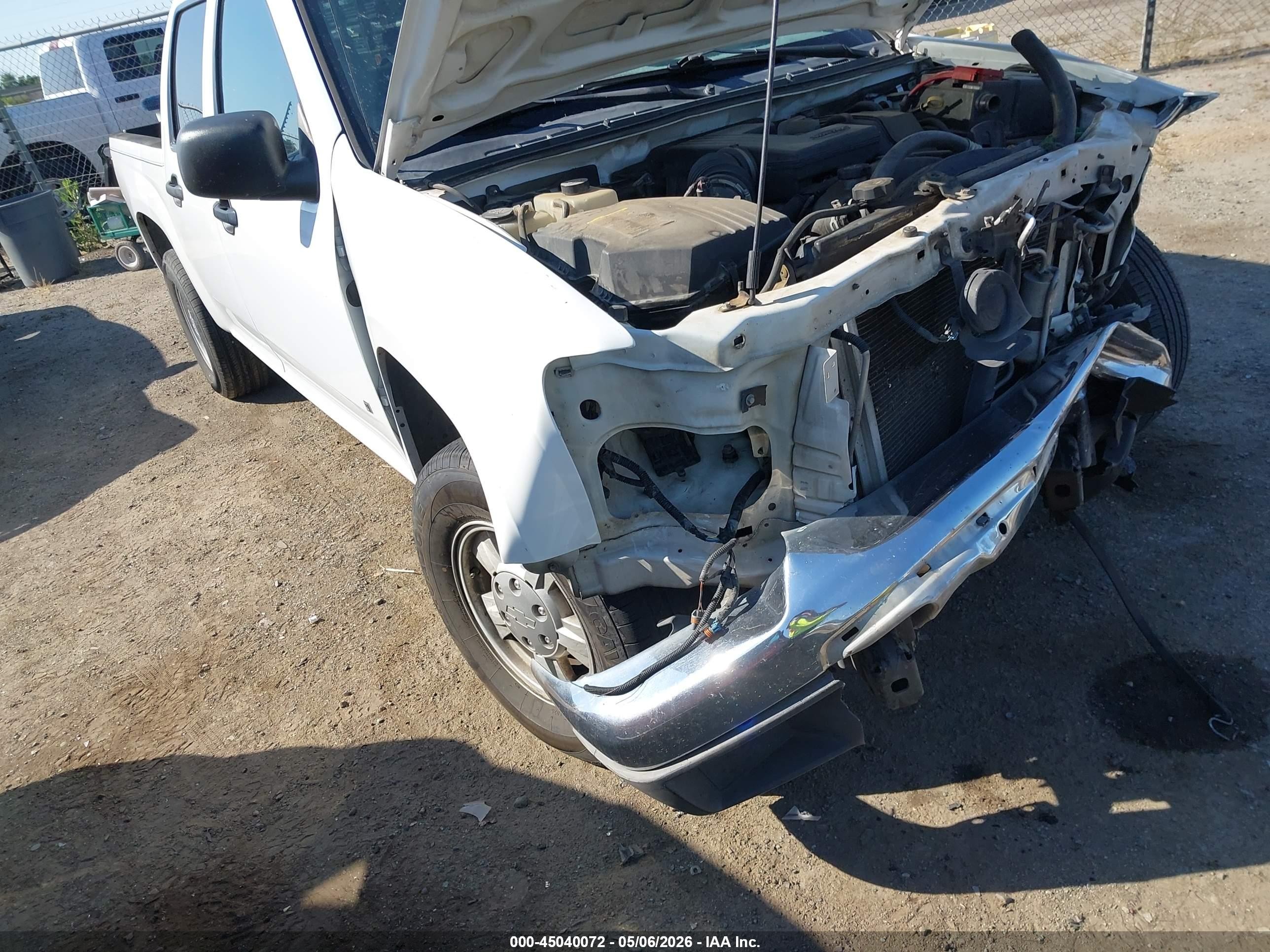 2007 Chevrolet Colorado Lt White vin: 1GCCS13E878251395