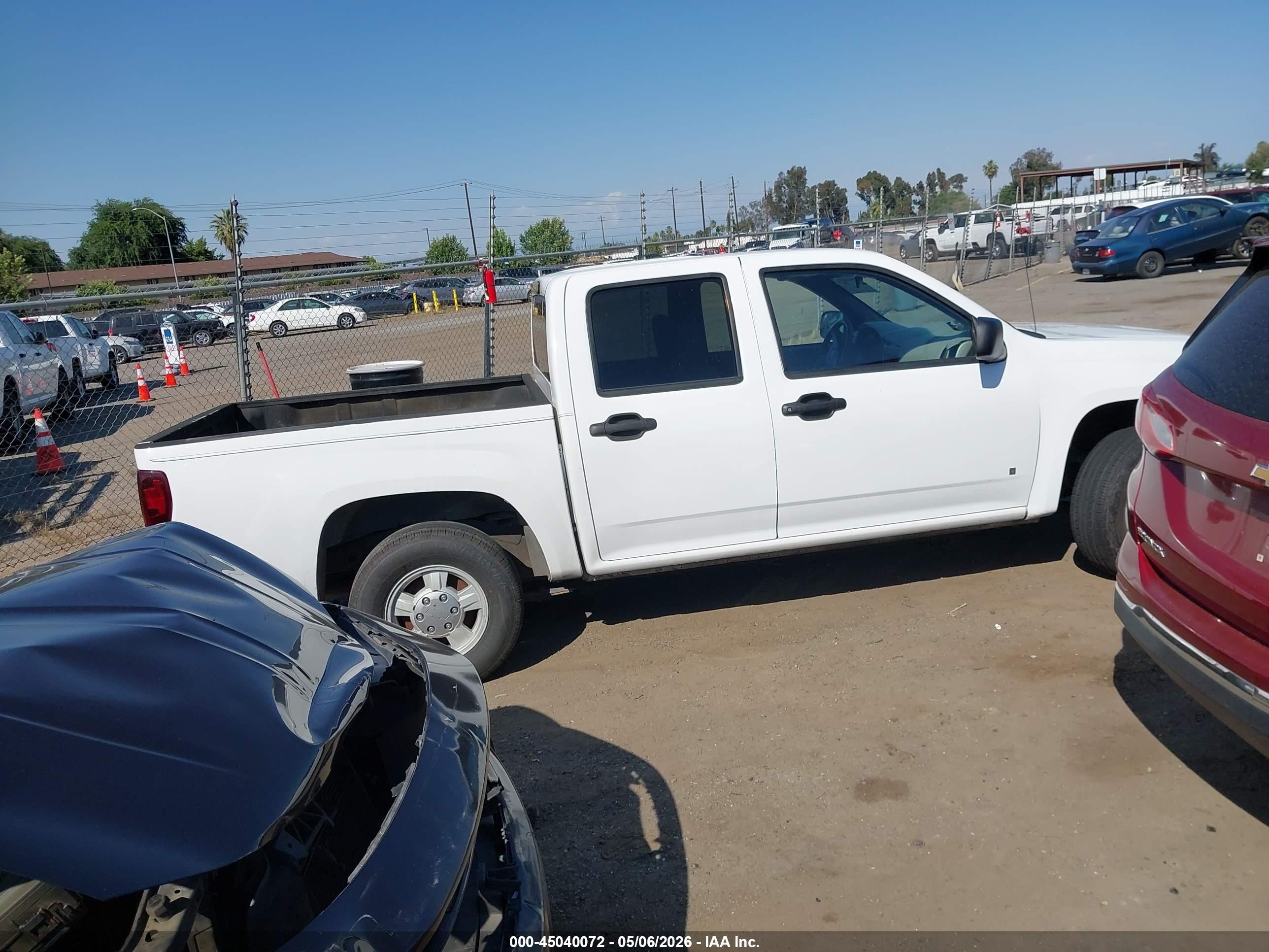 2007 Chevrolet Colorado Lt White vin: 1GCCS13E878251395