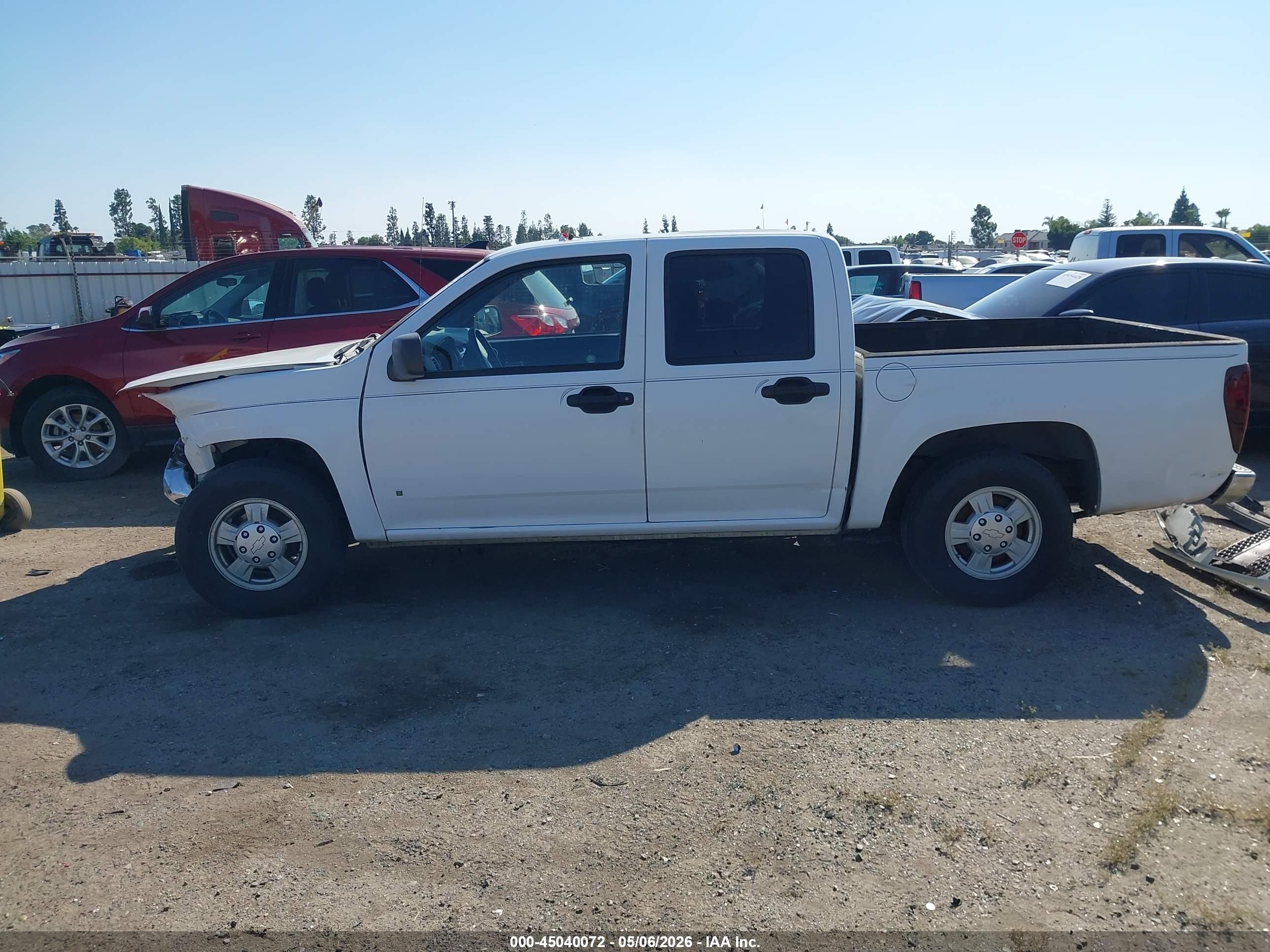 2007 Chevrolet Colorado Lt White vin: 1GCCS13E878251395