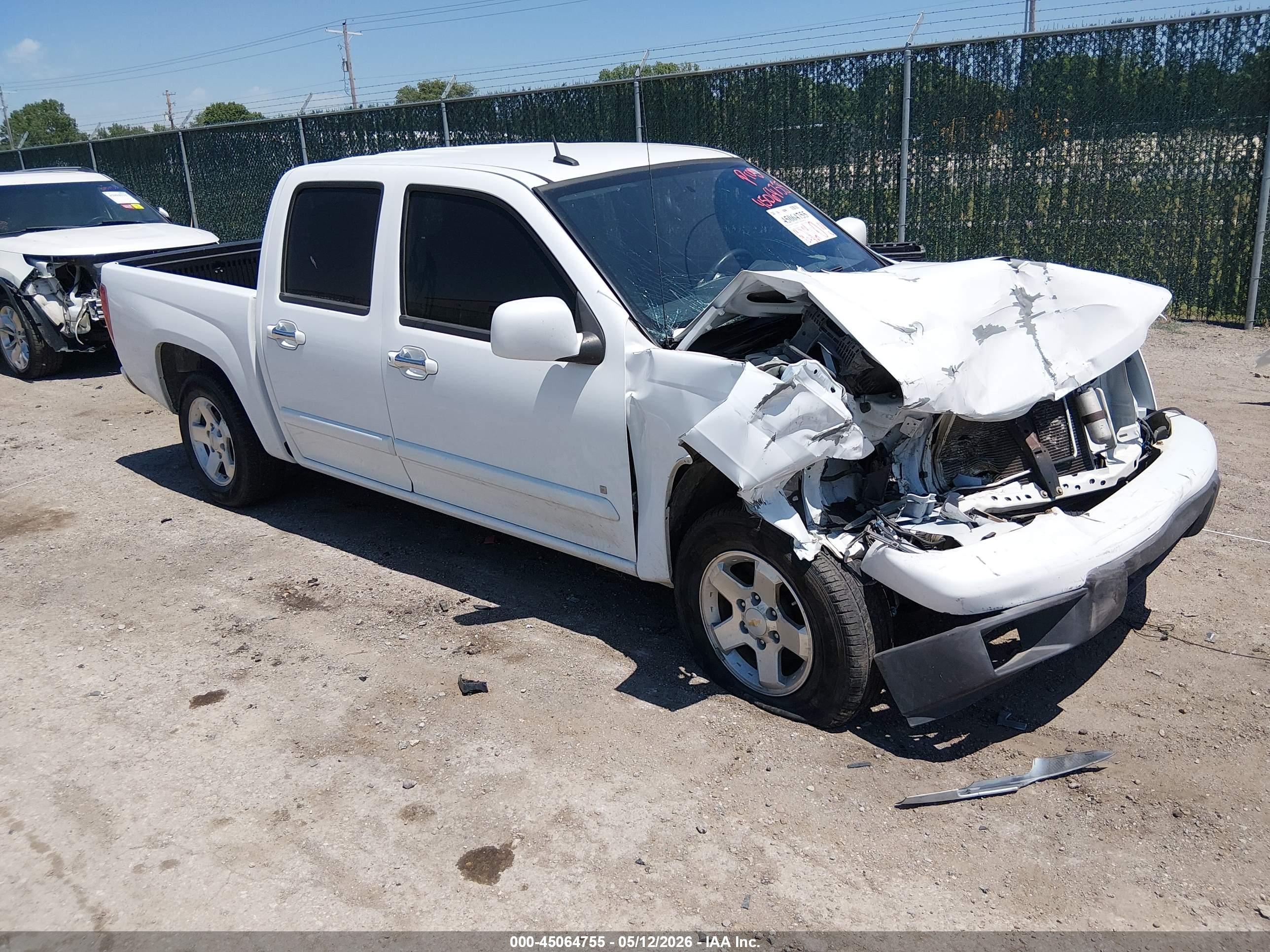 2009 Chevrolet Colorado Lt White vin: 1GCCS13E898158914