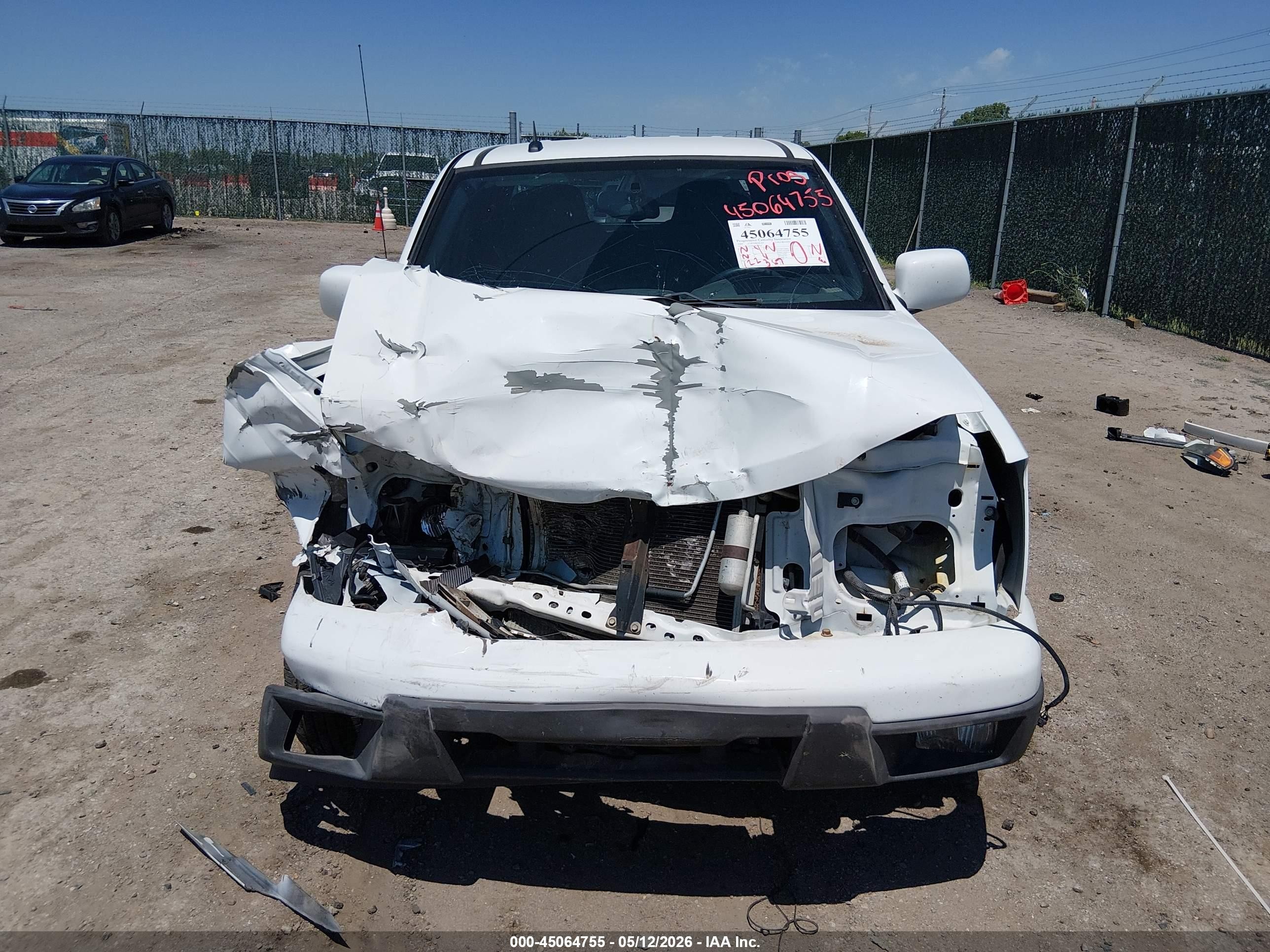 2009 Chevrolet Colorado Lt White vin: 1GCCS13E898158914