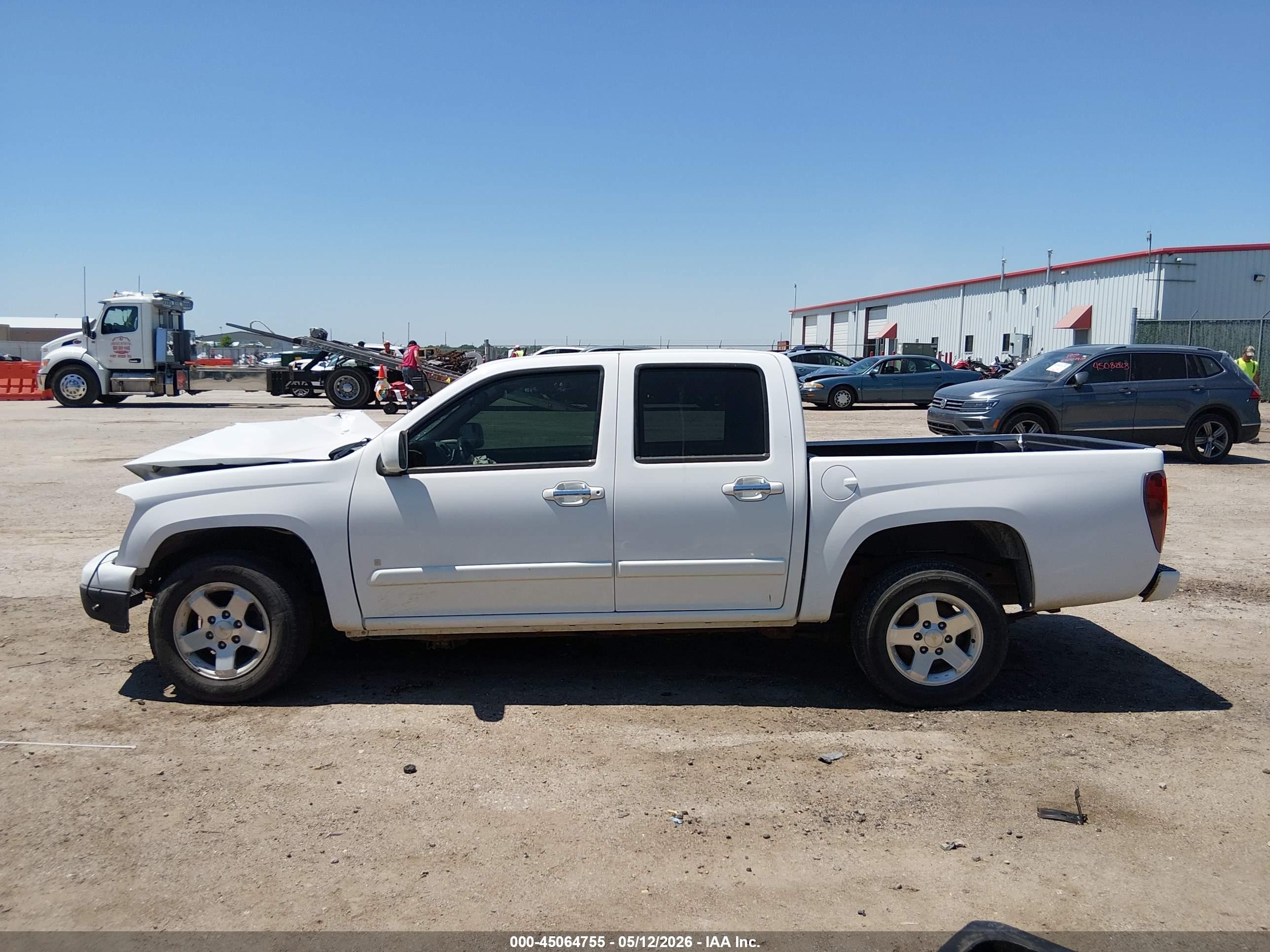 2009 Chevrolet Colorado Lt White vin: 1GCCS13E898158914