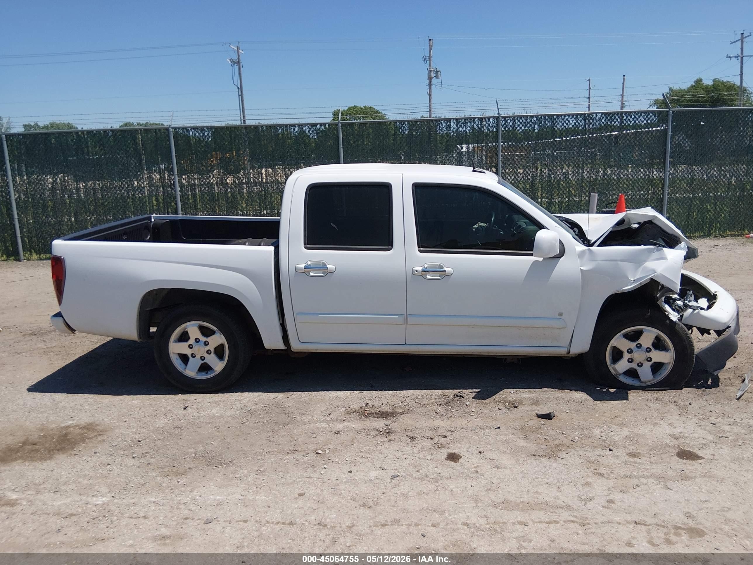 2009 Chevrolet Colorado Lt White vin: 1GCCS13E898158914