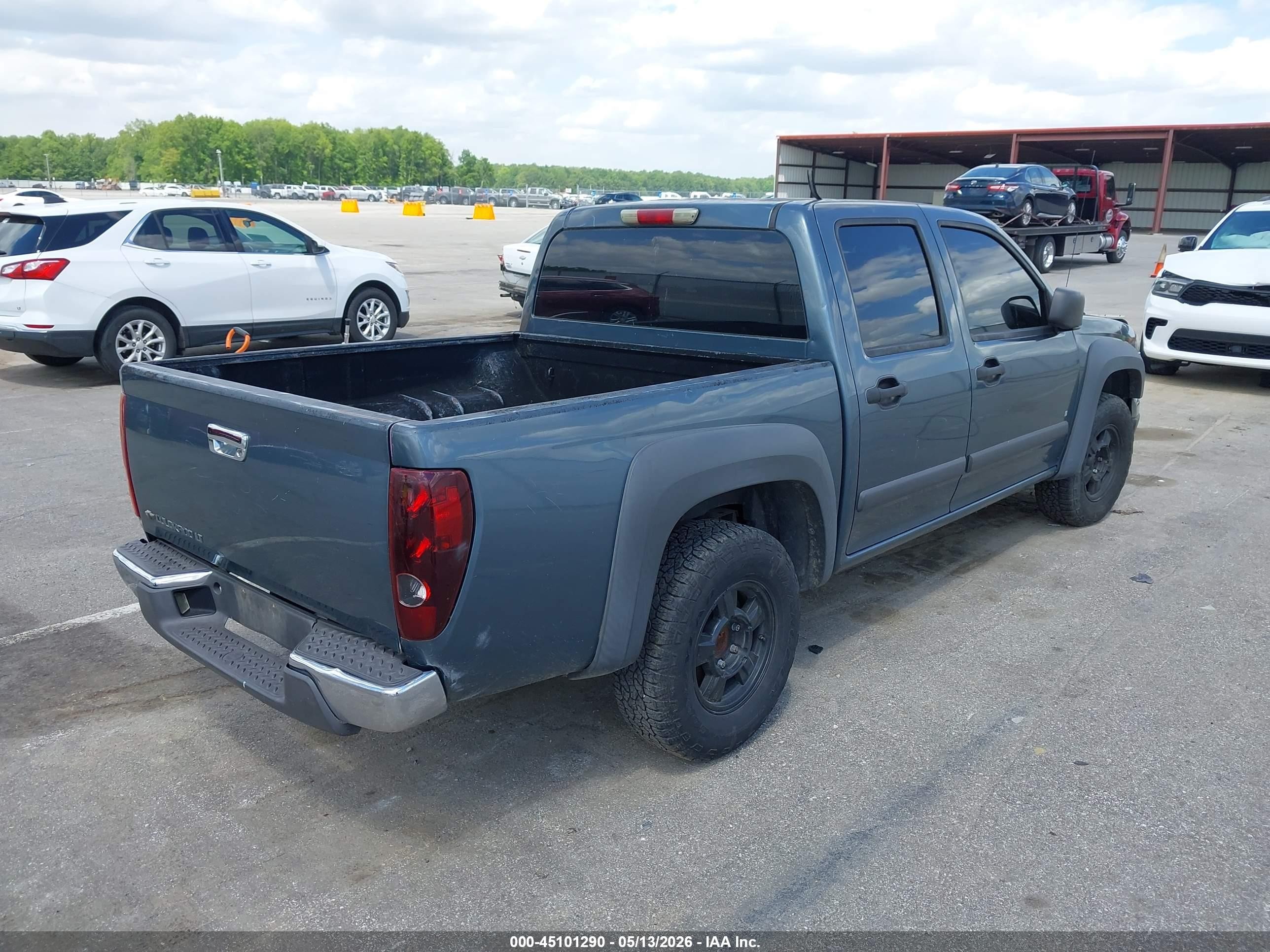 2007 Chevrolet Colorado Lt Gray vin: 1GCCS13E978102803