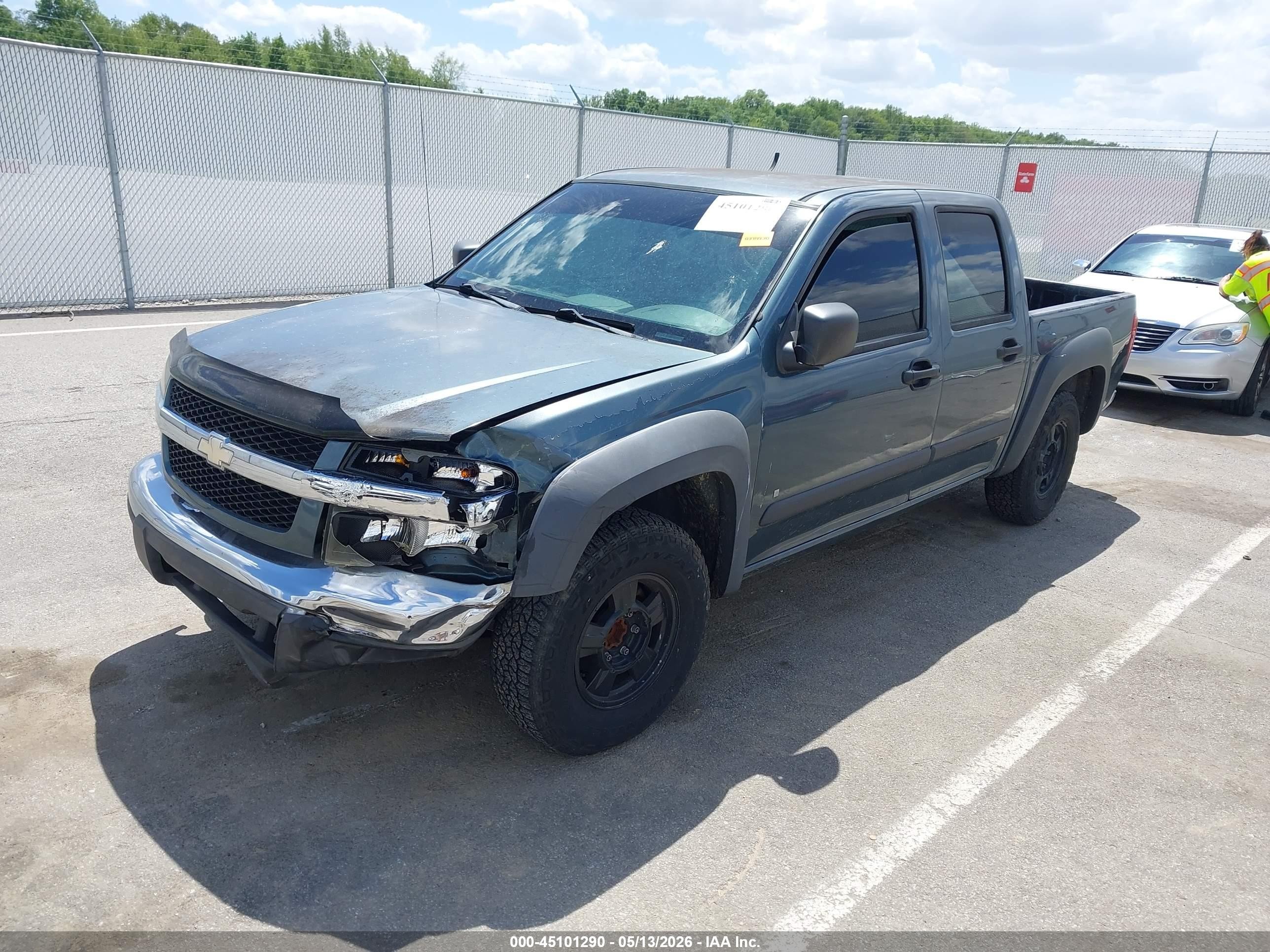 2007 Chevrolet Colorado Lt Gray vin: 1GCCS13E978102803