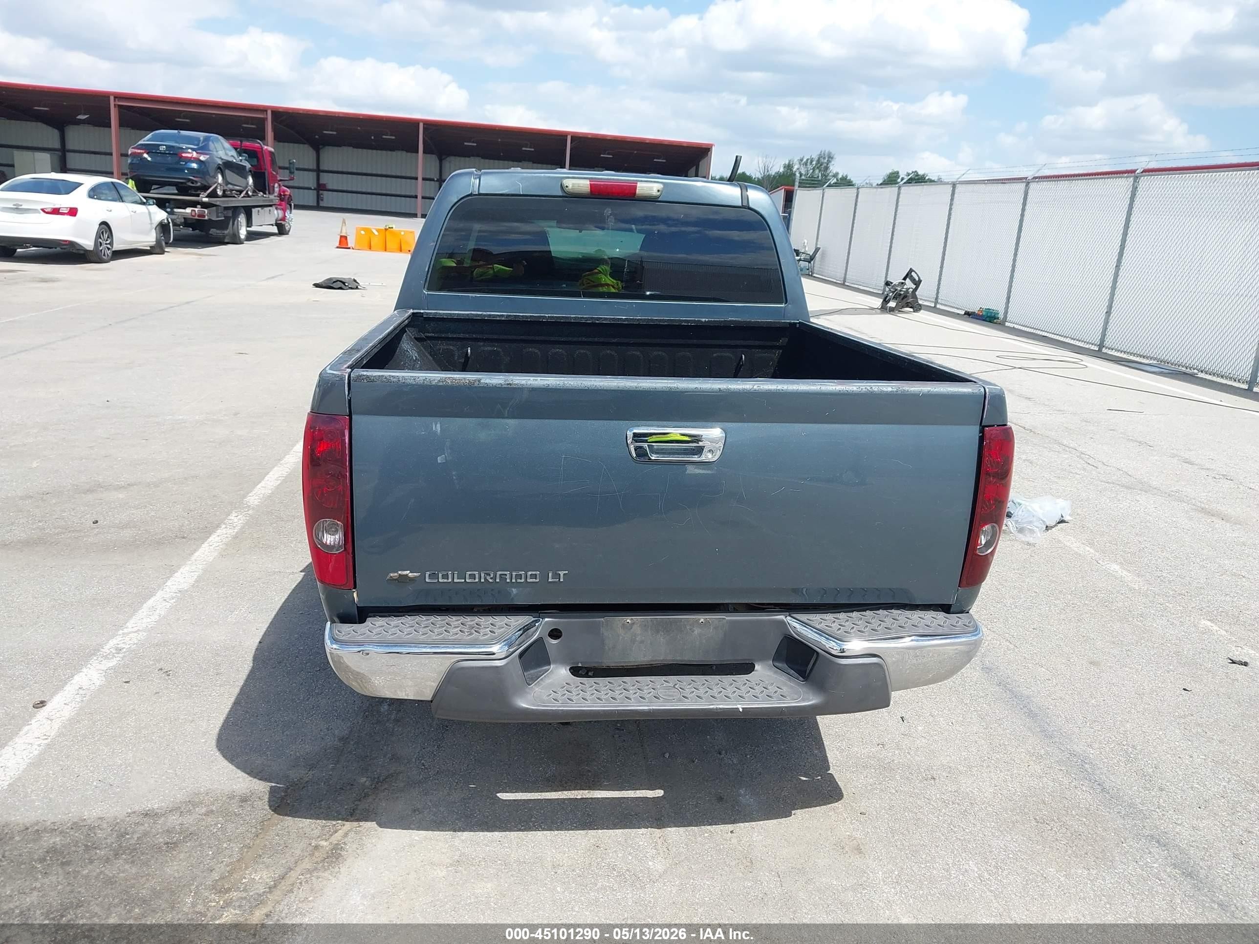 2007 Chevrolet Colorado Lt Gray vin: 1GCCS13E978102803
