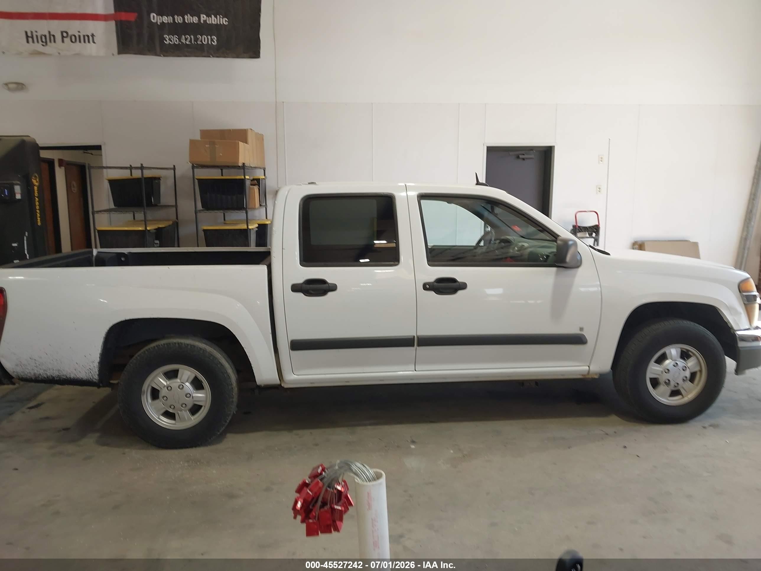 2008 Chevrolet Colorado Lt White vin: 1GCCS13E988125144
