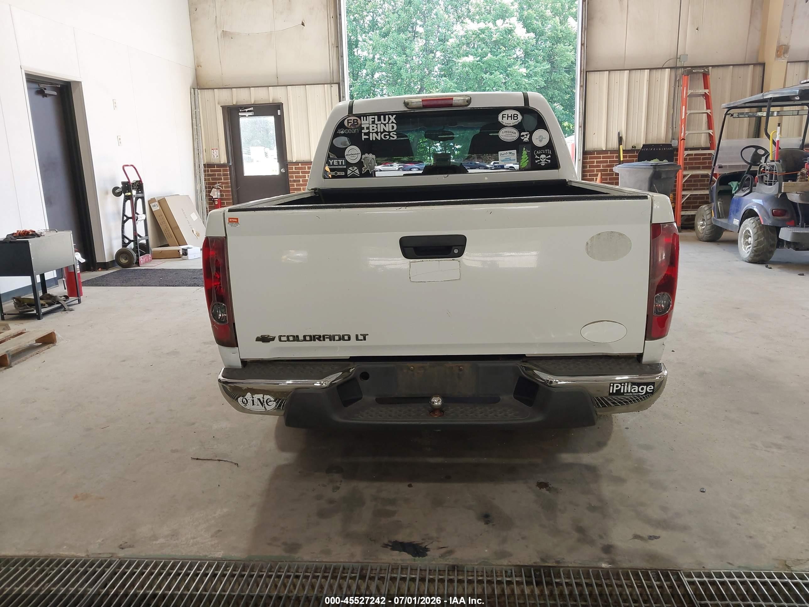 2008 Chevrolet Colorado Lt White vin: 1GCCS13E988125144