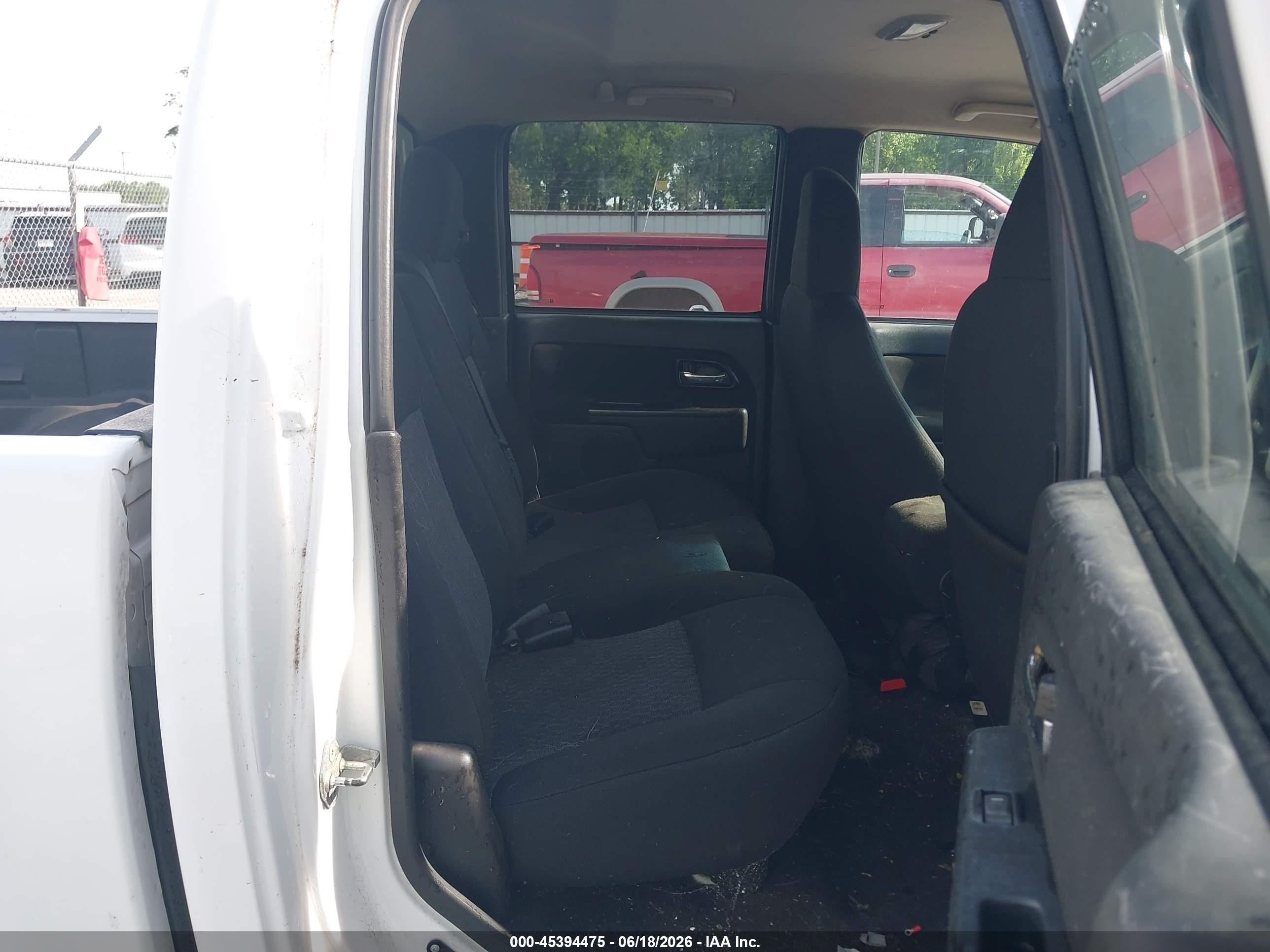 2009 Chevrolet Colorado Lt White vin: 1GCCS13EX98114400