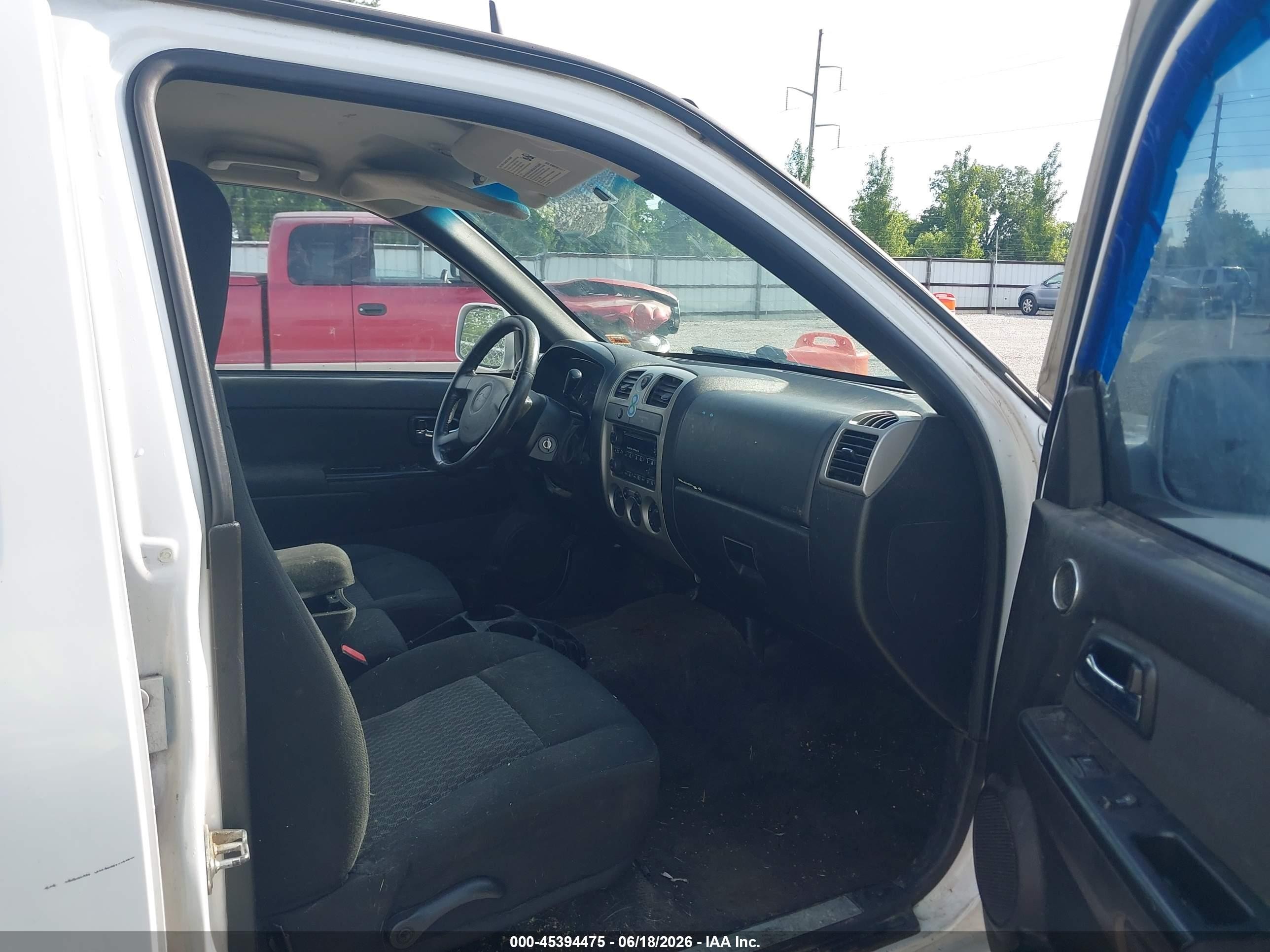 2009 Chevrolet Colorado Lt White vin: 1GCCS13EX98114400