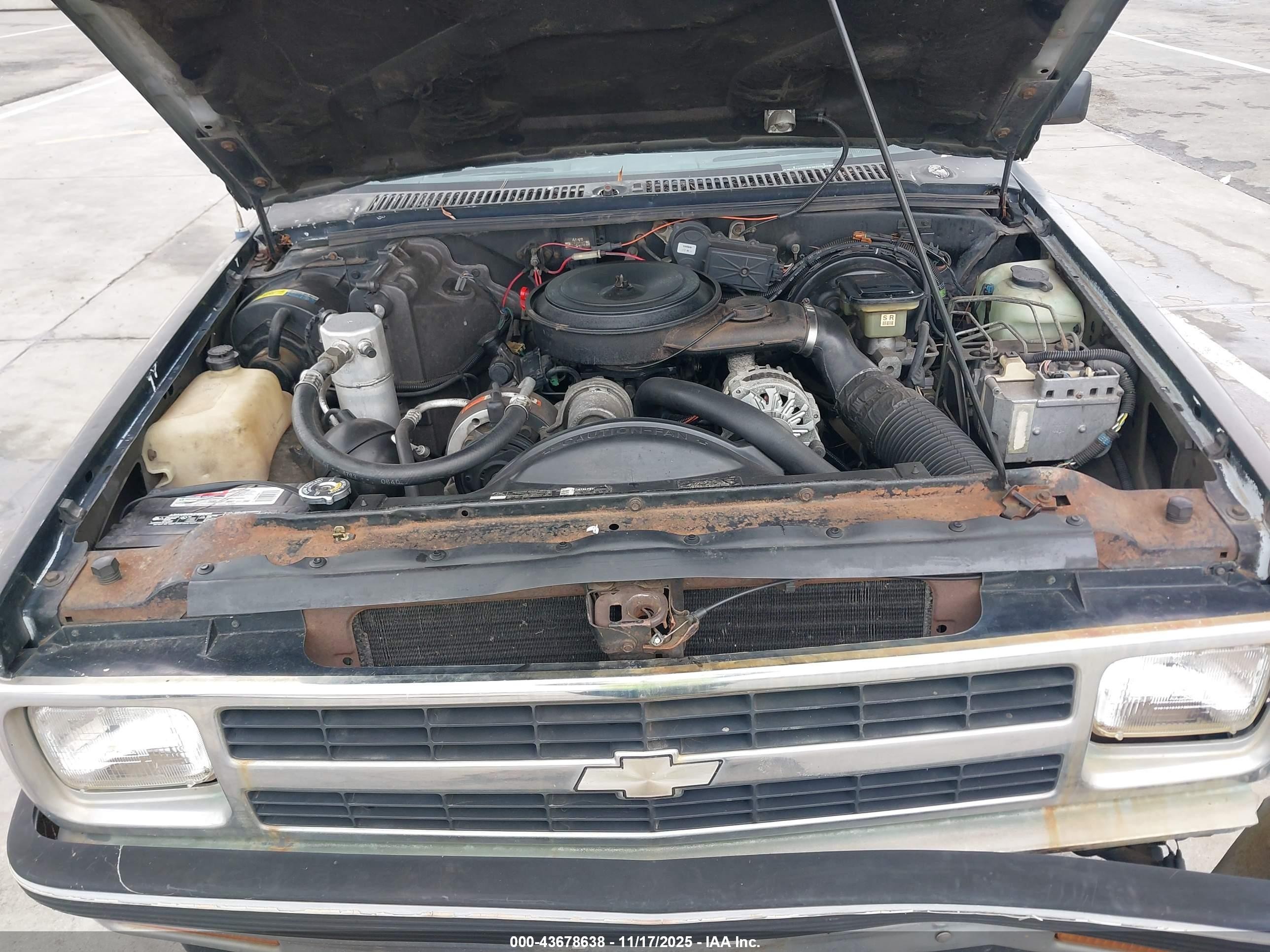 1991 Chevrolet Blazer S10 Black vin: 1GCCS13Z7M2158630
