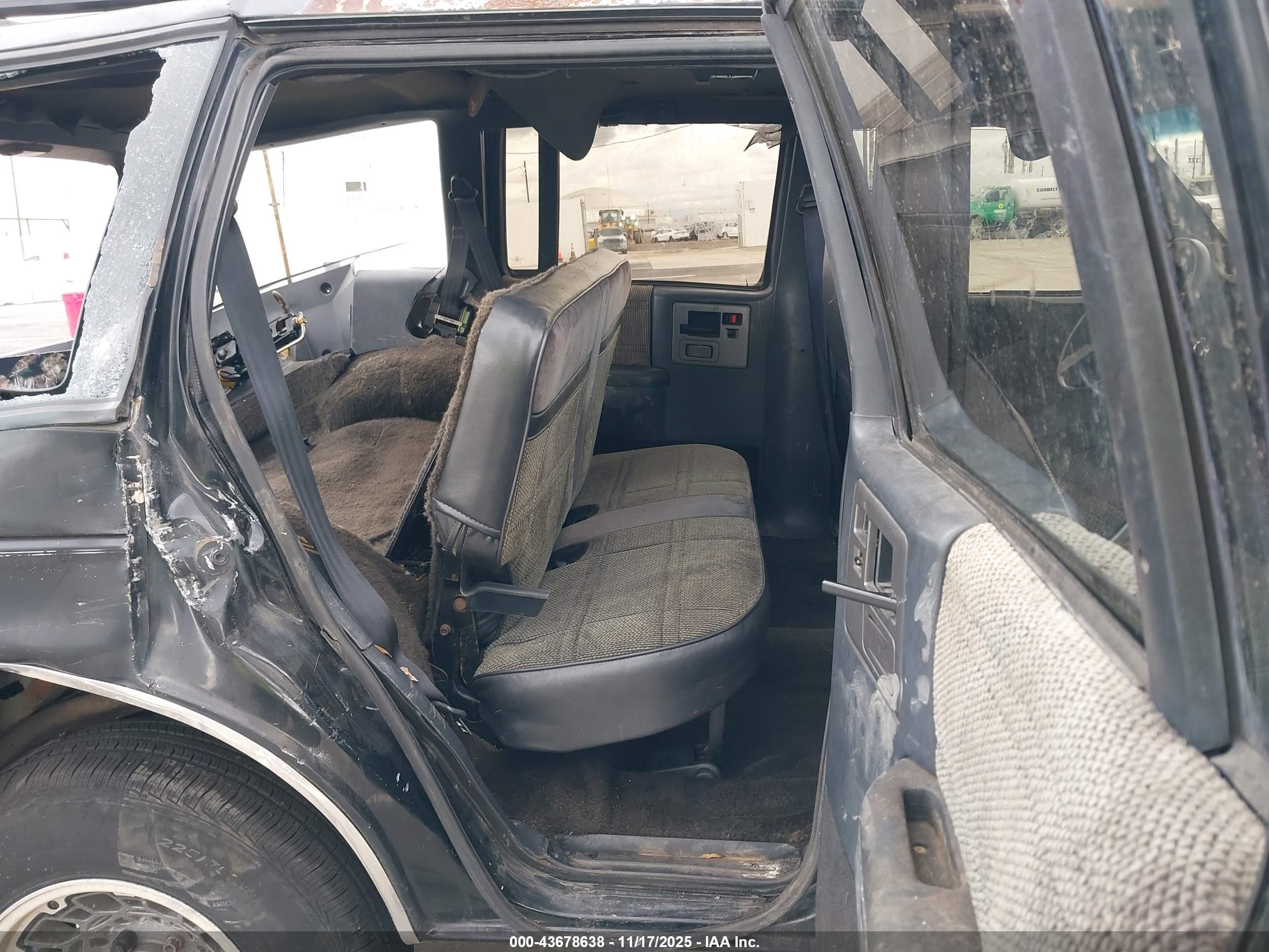 1991 Chevrolet Blazer S10 Black vin: 1GCCS13Z7M2158630