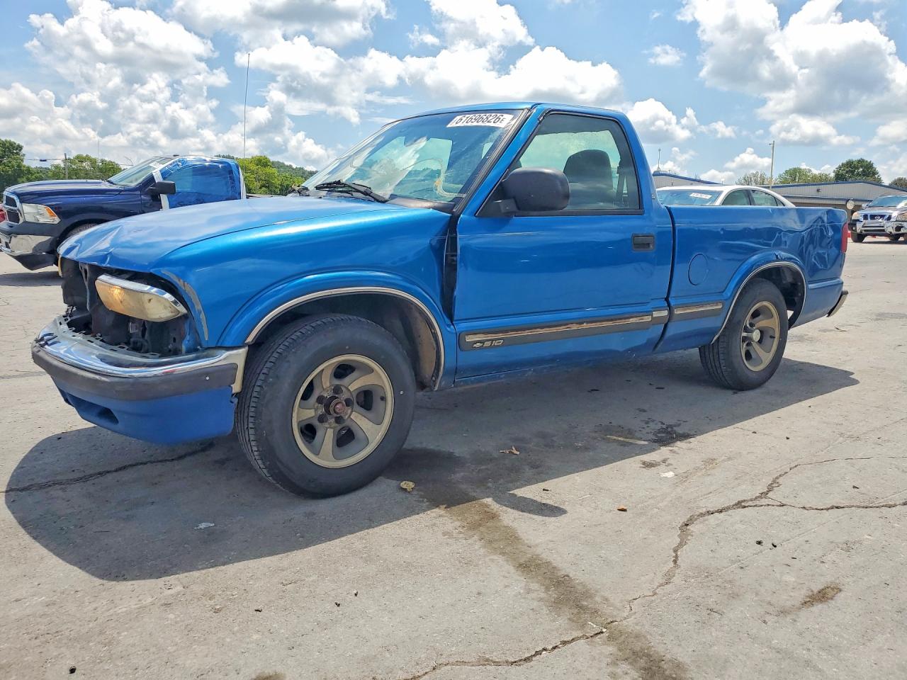 2000 Chevrolet S Truck S10 Blue vin: 1GCCS1440YK145839