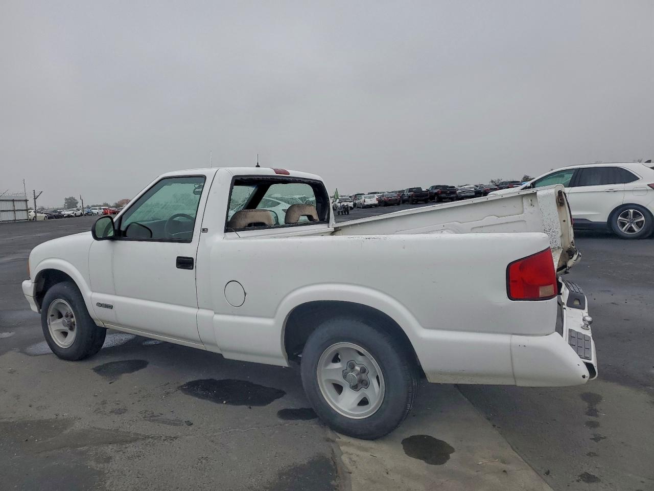 1995 Chevrolet S Truck S10 White vin: 1GCCS1442S8194710