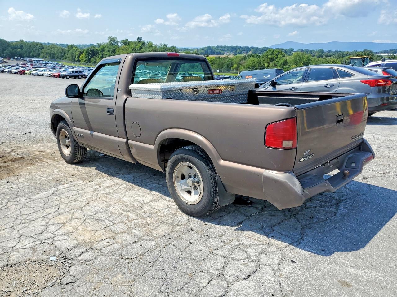 1997 Chevrolet S Truck S10 Tan vin: 1GCCS1442V8100944
