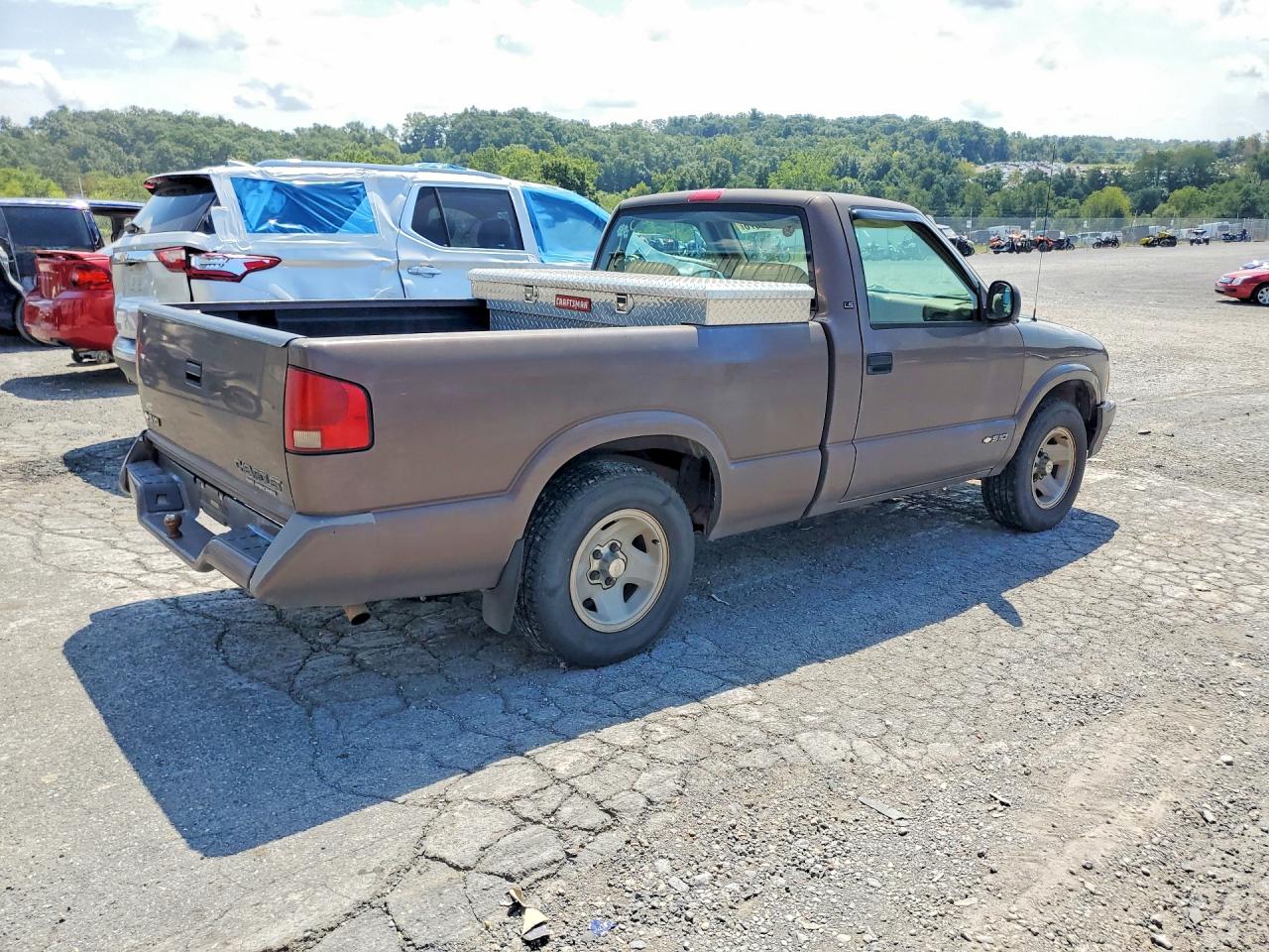 1997 Chevrolet S Truck S10 Tan vin: 1GCCS1442V8100944