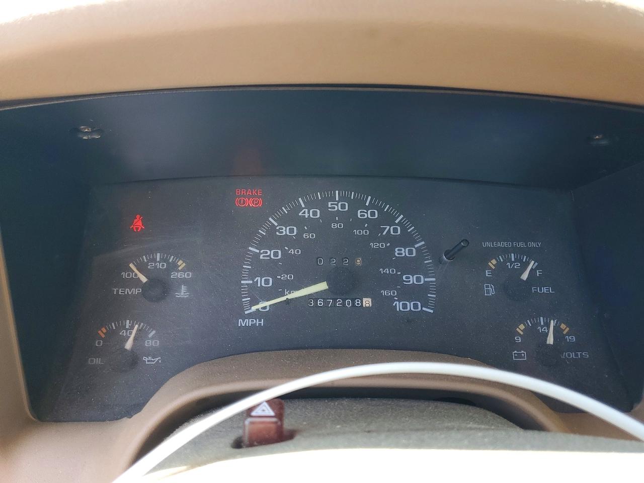 1997 Chevrolet S Truck S10 Tan vin: 1GCCS1442V8100944