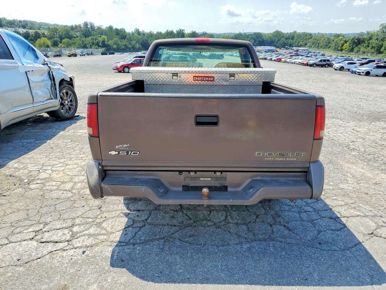1997 Chevrolet S Truck S10 Tan vin: 1GCCS1442V8100944