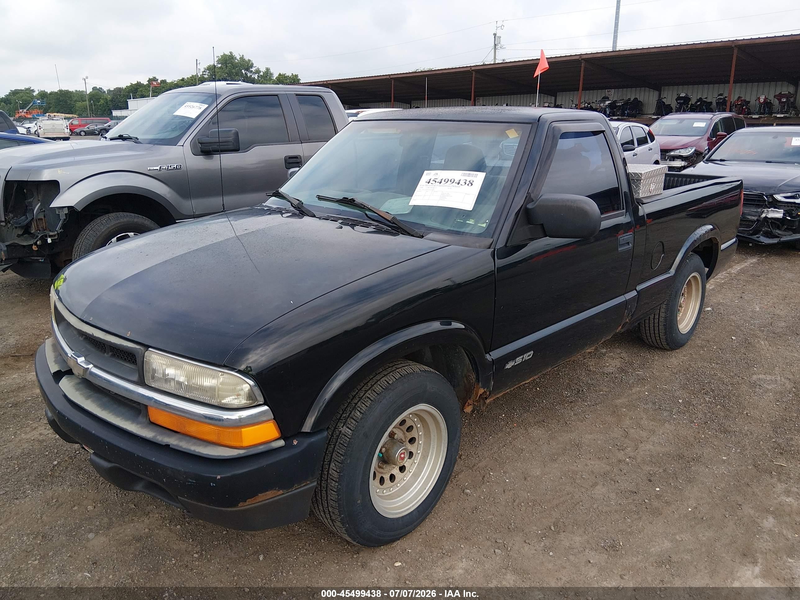 1999 Chevrolet S-10   Черный vin: 1GCCS1442XK181692