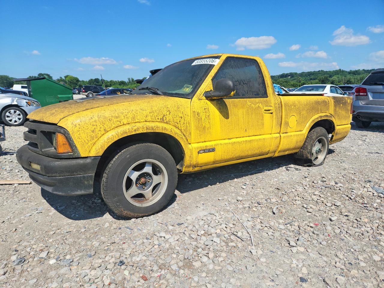 1995 Chevrolet S Truck S10 Yellow vin: 1GCCS1443S8255689